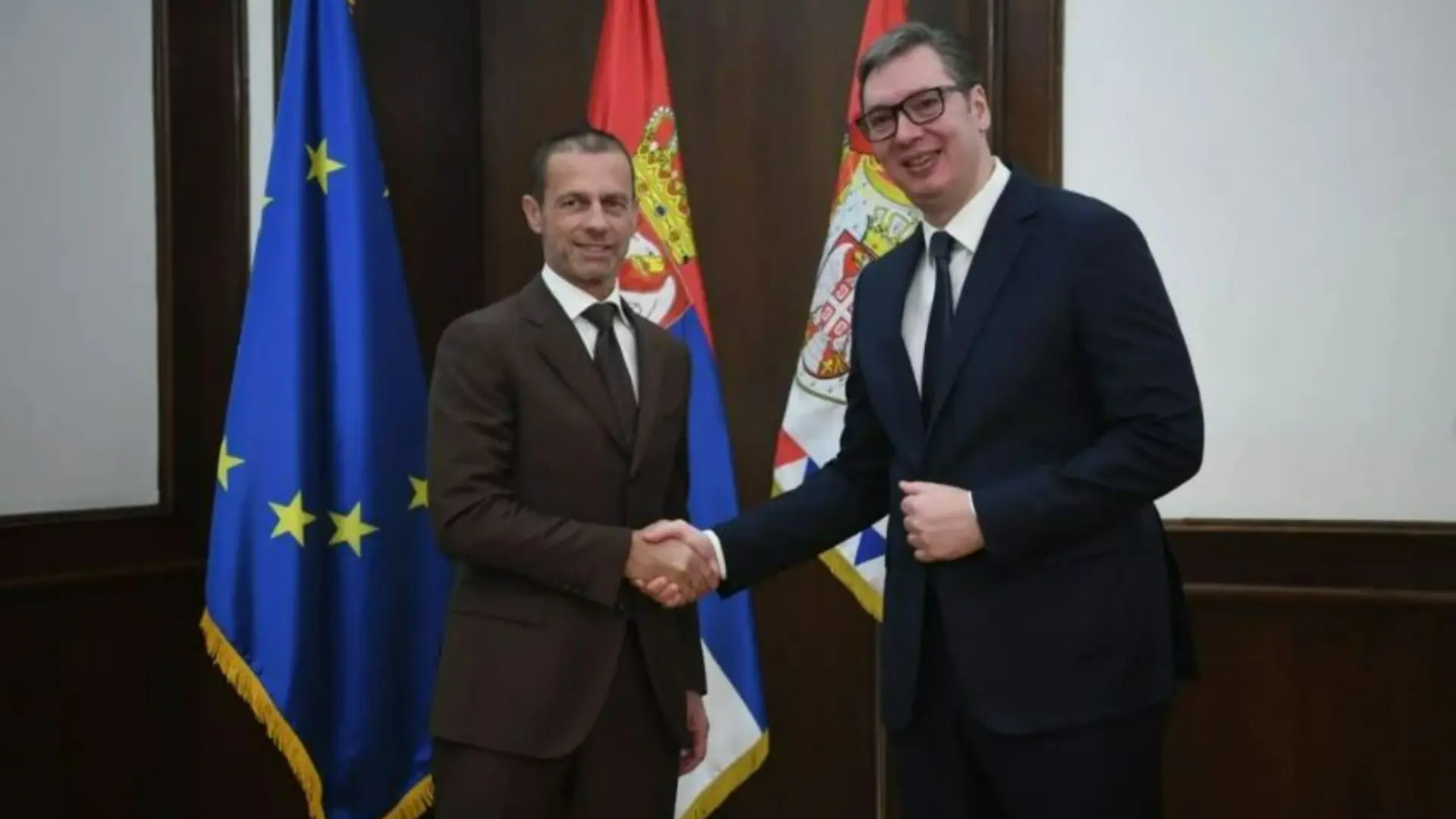 Aleksandar Vučić Aleksandar Čeferin Instagram buducnostsrbijeav-63c13220e7389.webp