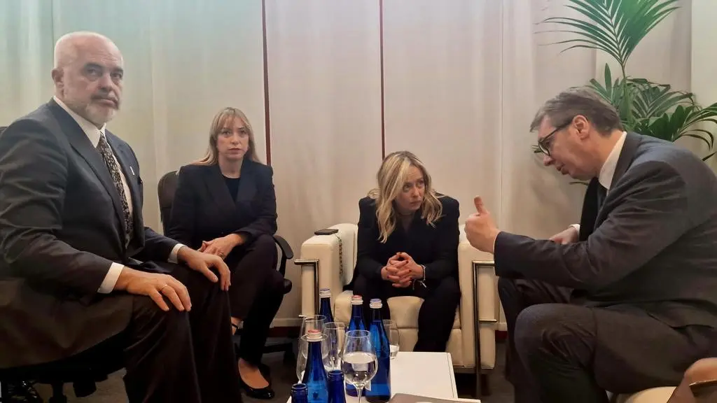 Tan2023-04-0310363757_8 Aleksanda Vučić Đorđa Meloni Predsedništvo Srbije-642a928303709.webp