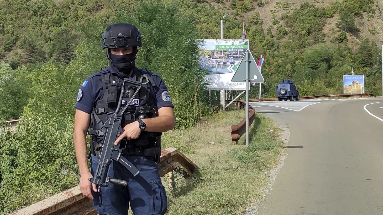 kosovska policija banjska AP PhotoDejan Simicevic via Tanjug-65102278e0b00.webp