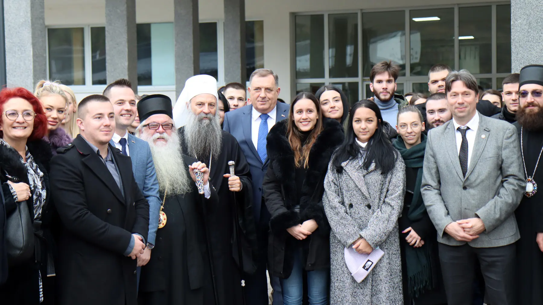 milorad dodik, patrijarh porfirije, medicinski fakultet - foča, 26 nov 2023 - foto Srna Borislav Zdrinja-65637efa1b694.webp