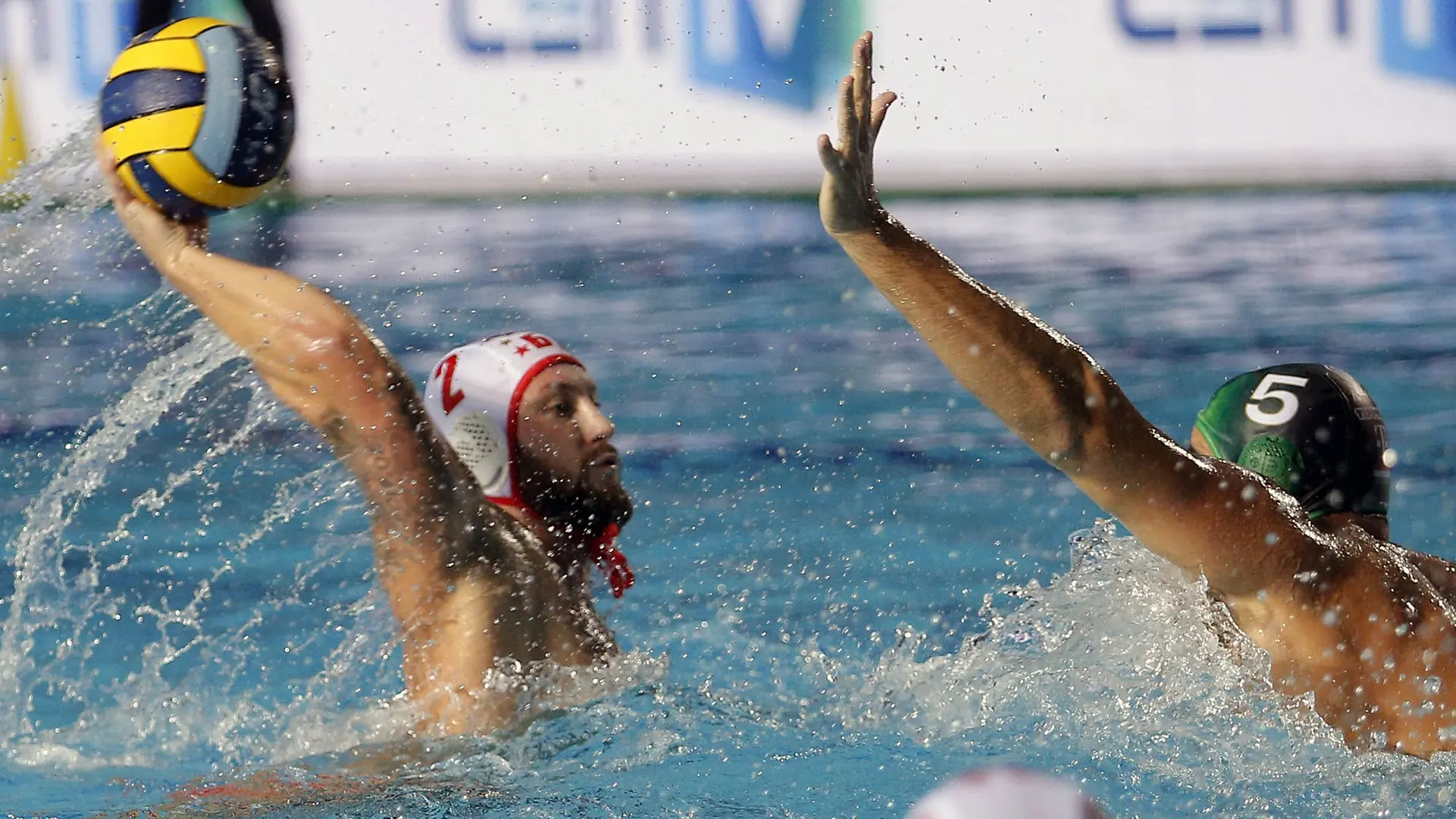 vk crvena zvezda - vk ferencvaroš, vaterpolo liga šampiona, 27 okt 2023 - foto Bane T. Stojanovic ATAImages-655d09820c07b.webp