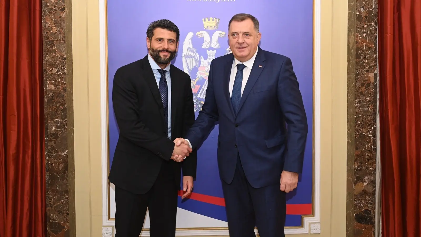 aleksandar šapić, milorad dodik, 1 dec 2023 - foto Beoinfo-6569f2563f6aa.webp