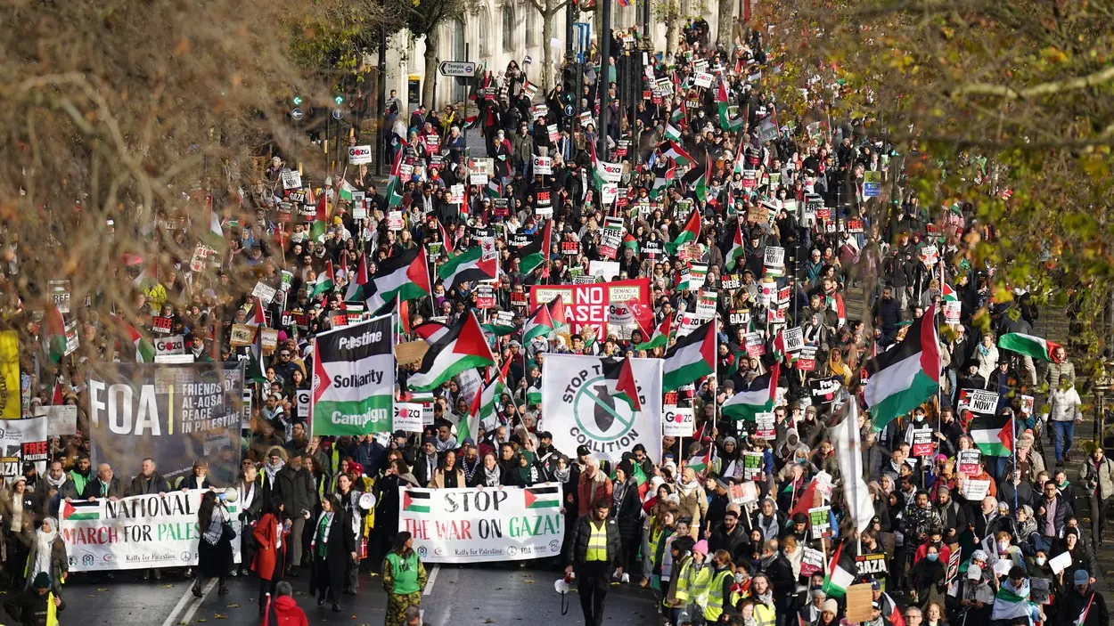 porpalestinski protest u londonu, 9 dec 2023 - profimedia-65747aa157d91.webp