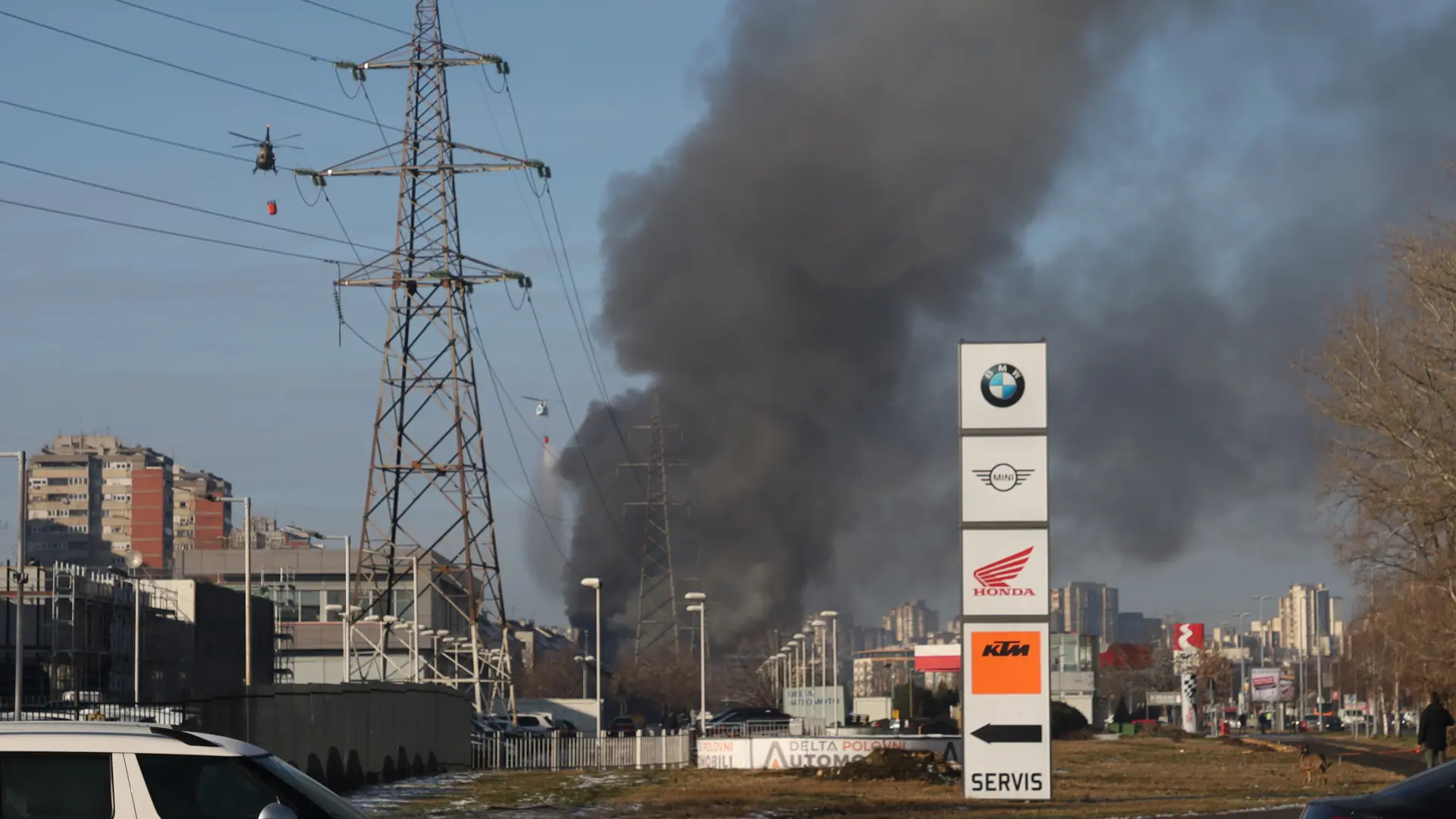 požar u kineskom tržnom centru u bloku 70, kineski tržni centar blok 70 - 24 jan 2024 - foto Katarina Drajic ATAImages-65b12a6542811.webp