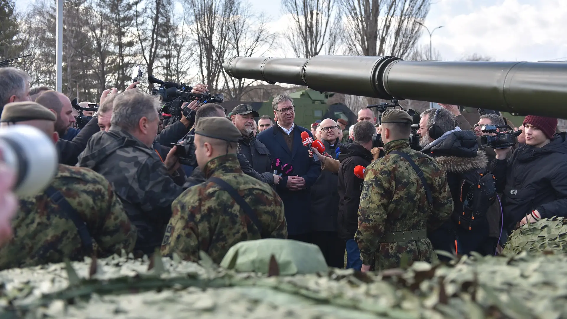 aleksandar vučić, prikaz naoružanja i vojne opreme u nišu, 14 feb 2024 - foto Tanjug Dimitrije Nikolić (5)-65ccce2788f5e.webp