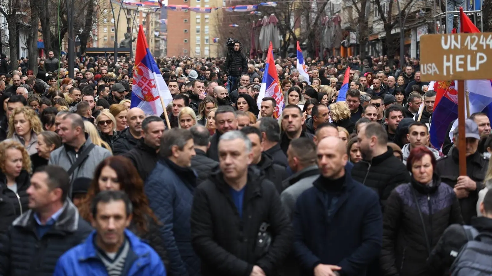 protest srba u kosovskoj mitrovici, 12 feb 2024 - foto Tanjug STR-65ca8587502b8.webp