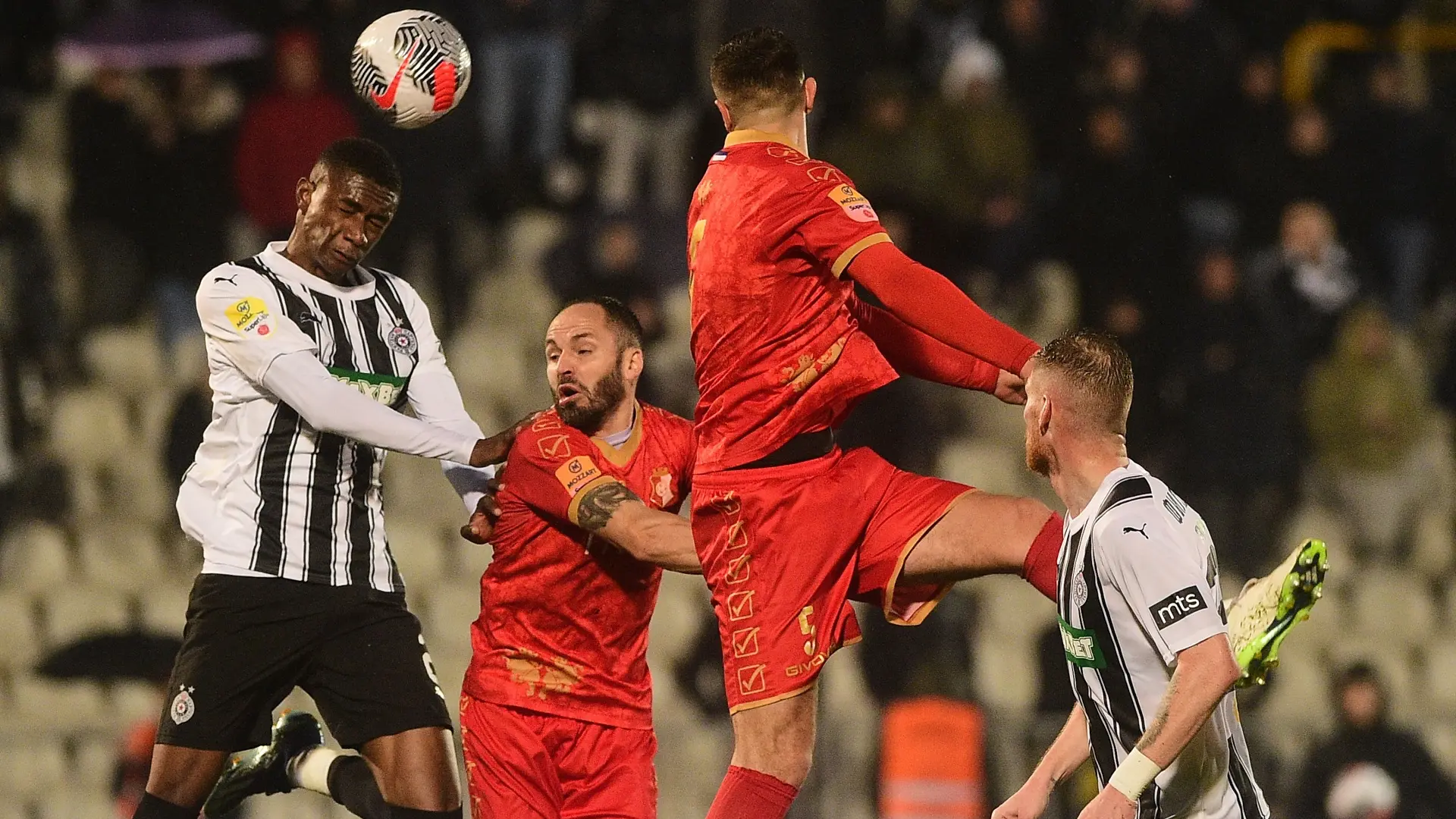 fk partizan, fk napredak, 13 mart 2024 - foto Dusan Milenkovic ATAImages (4)-65f2010fc8b04.webp