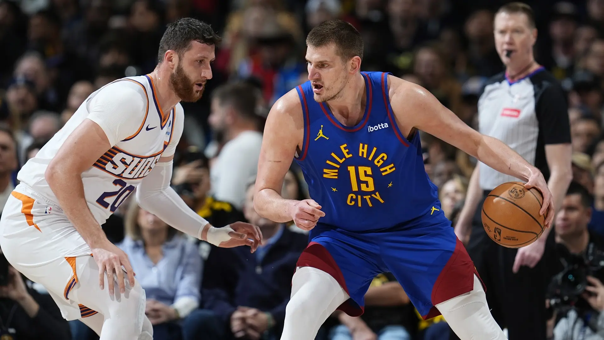 nikola jokić, denver nagets, finiks sans, NBA liga, 6 mart 2024 - AP Photo David Zalubowski Tanjug-65e8132c9d64c.webp