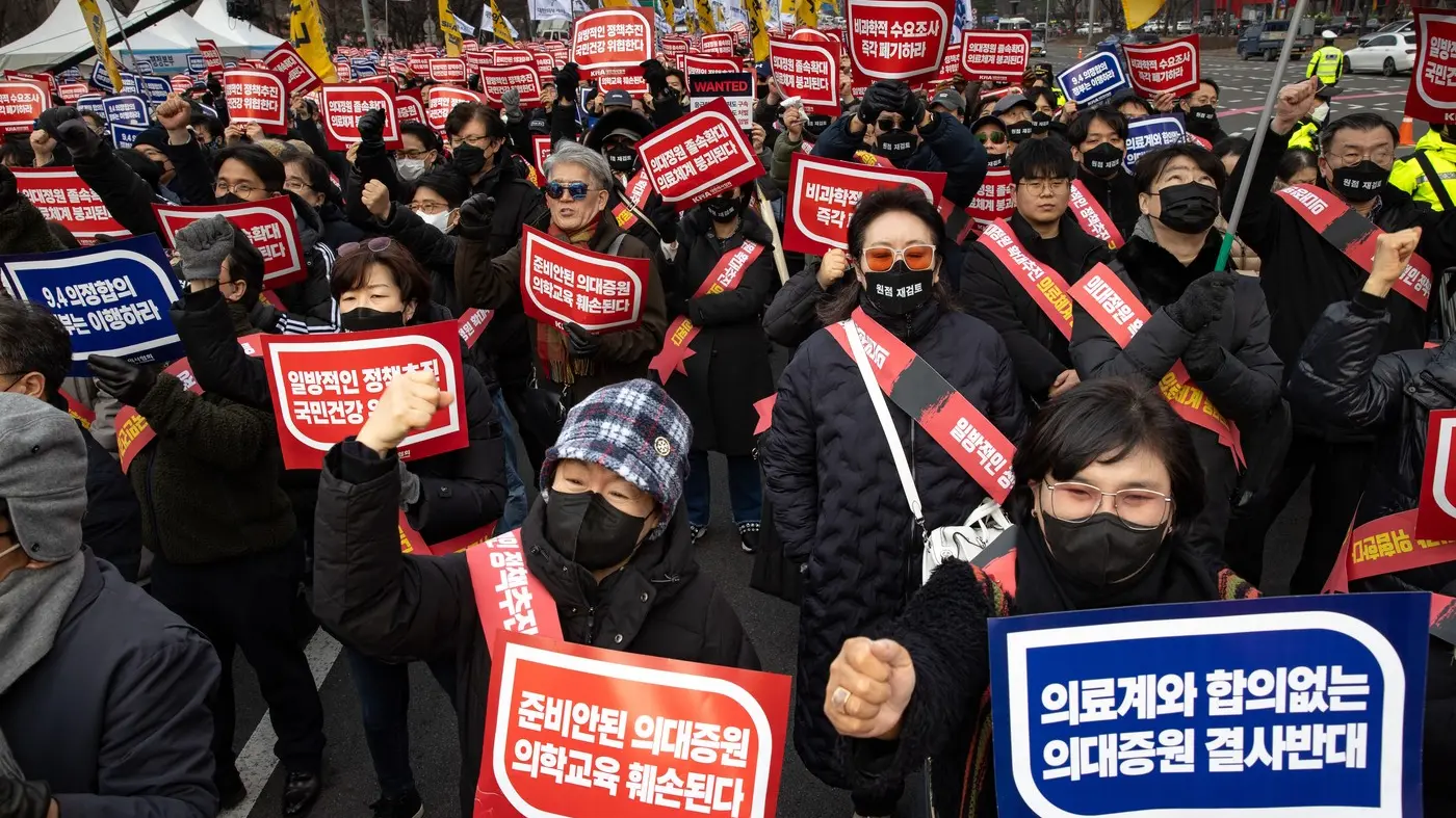 štrajk lekara doktora u južnoj koreji, 3 mart 2024 - profimedia-65e5a1b3adbc5.webp