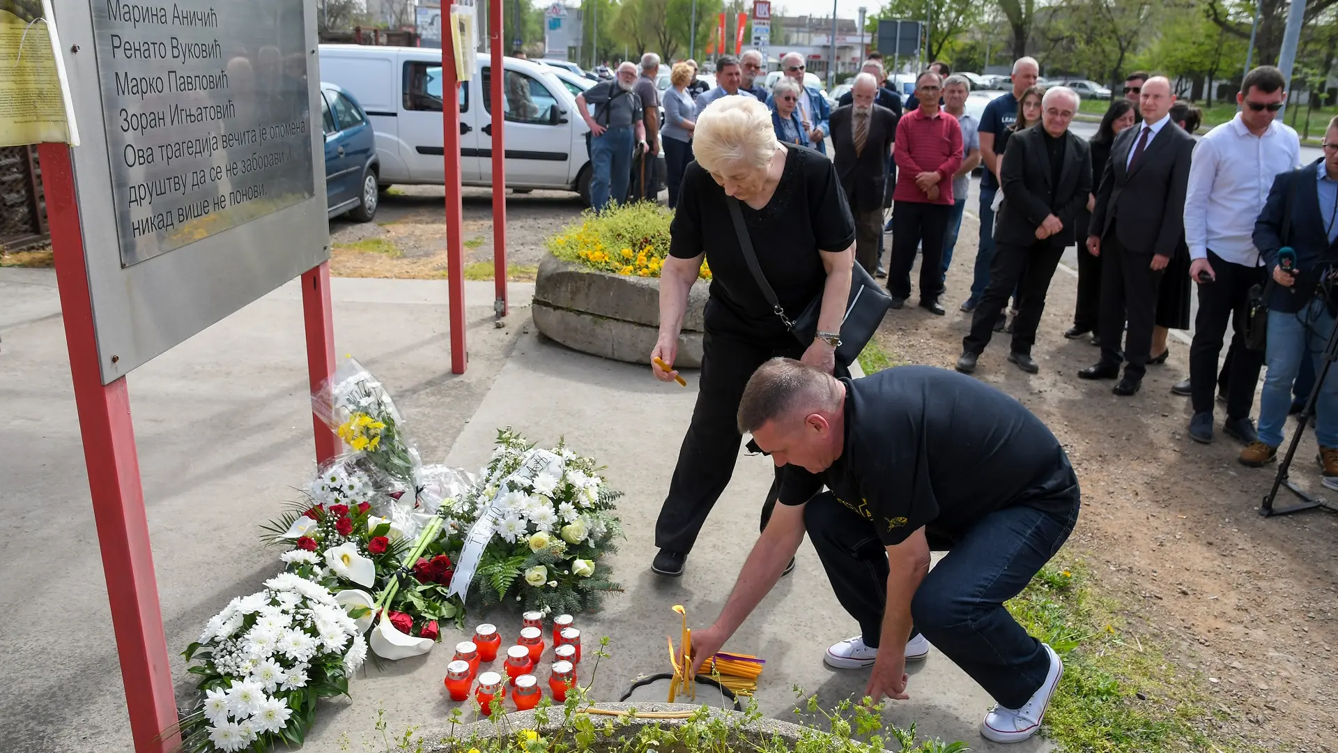 12 godina od tragedije u diskoteci kontrast u novom sadu, godišnjica požara u kontrastu, 1 april 2024 - foto Tanjug Nenad Mihajlović (1)-660ab57eb781c.webp