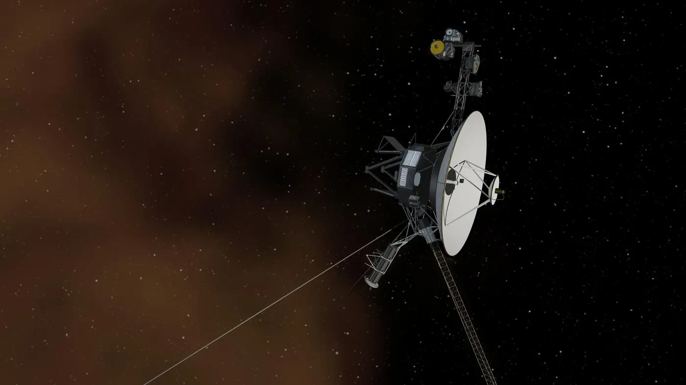 vojadžer 1, voyager 1, 2016 - ilustracija -  profimedia-66279cec3fe49.webp