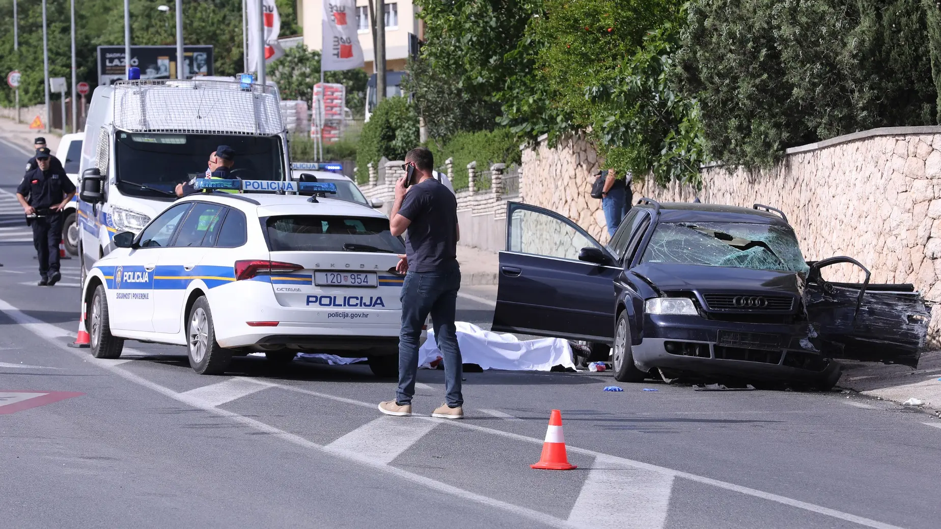 hrvatska, saobraćajna nesreća kod sinja, sinj - 15 maj 2024 - foto Ivo Cagalj PIXSELL-6645b7cc201fe.webp