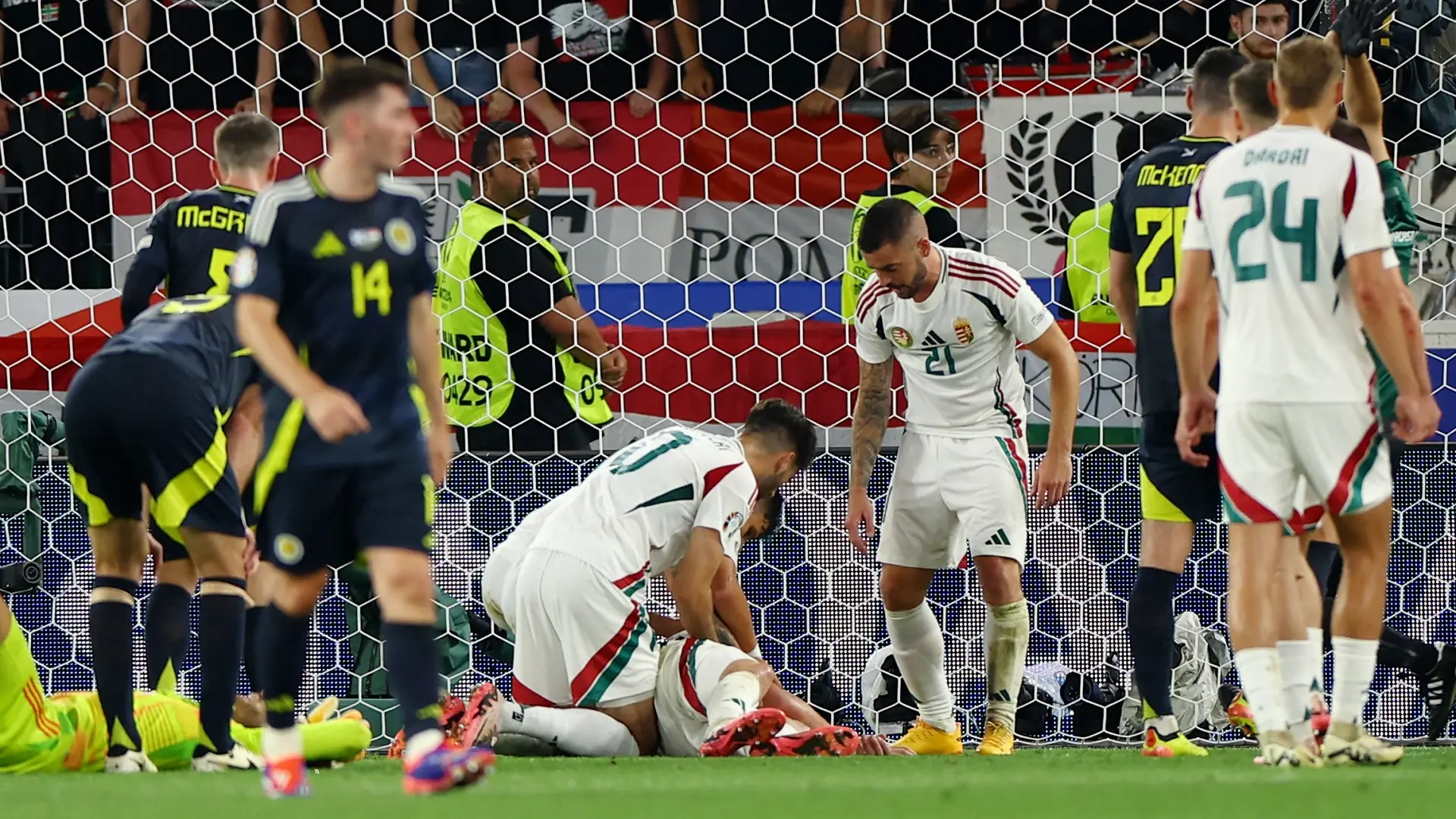 euro 2024 - fudbalska reprezentacija škotske mađarske, barnabas varga - 23 jun 2024 - foto Reuters (4)-66788881639f1.webp