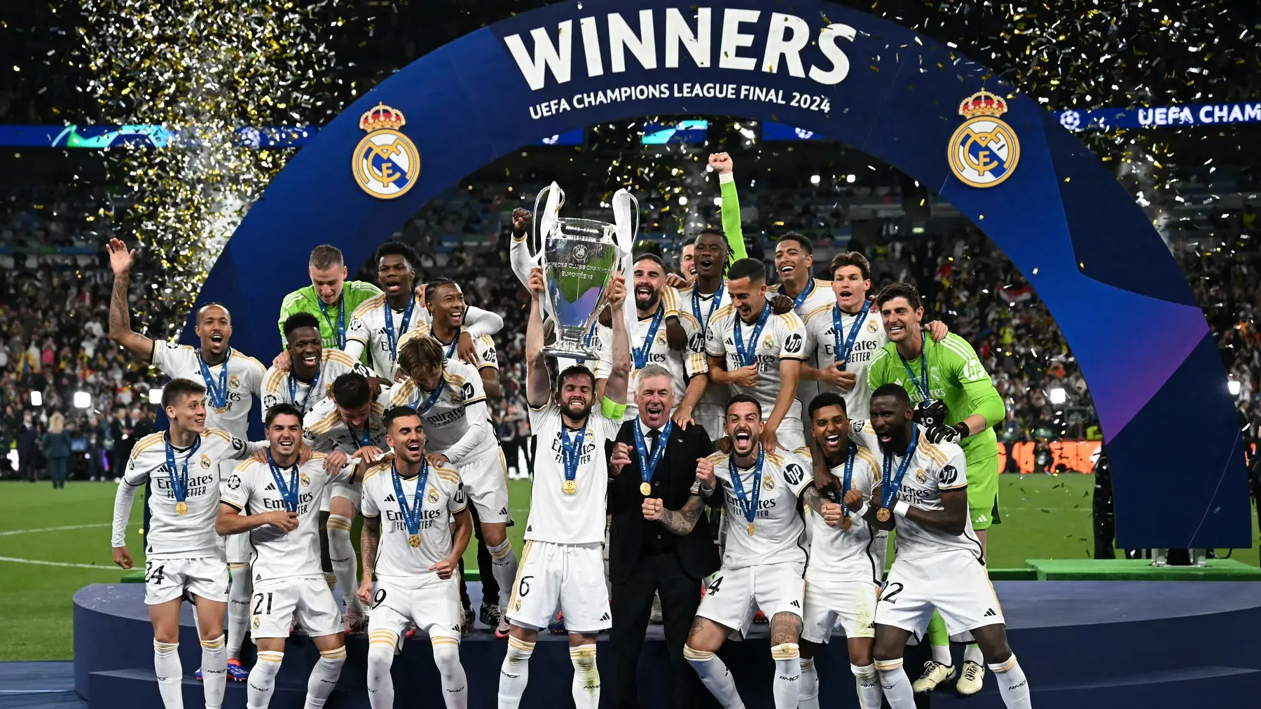 fk real madrid, finale lige šampiona 2024, liga šampiona, prvaci evrope, evropski prvaci - 1 jun 2024 - profimedia-665b952ad0a0a.webp