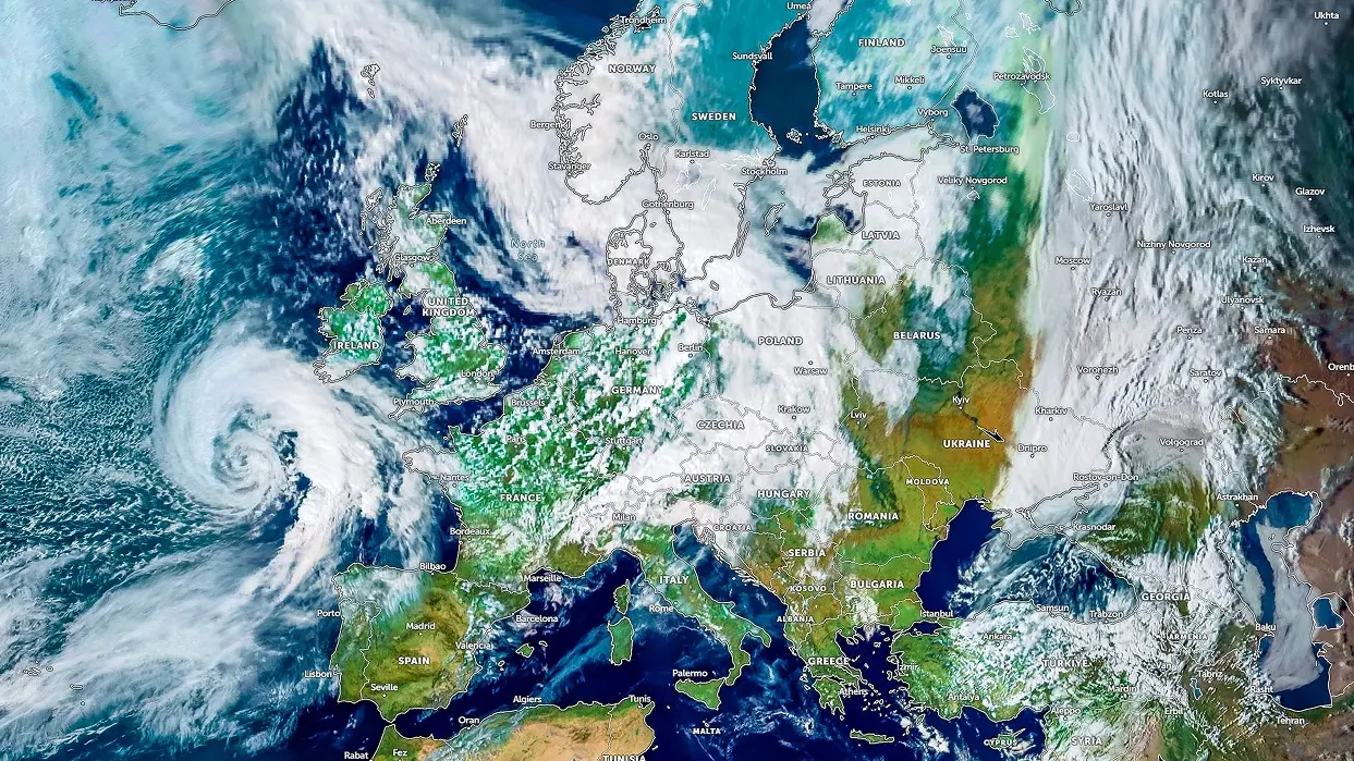 evropa, nevreme, satelitski snimak evrope nevremena oluje - shutterstock - 1-668a9cee21405.webp