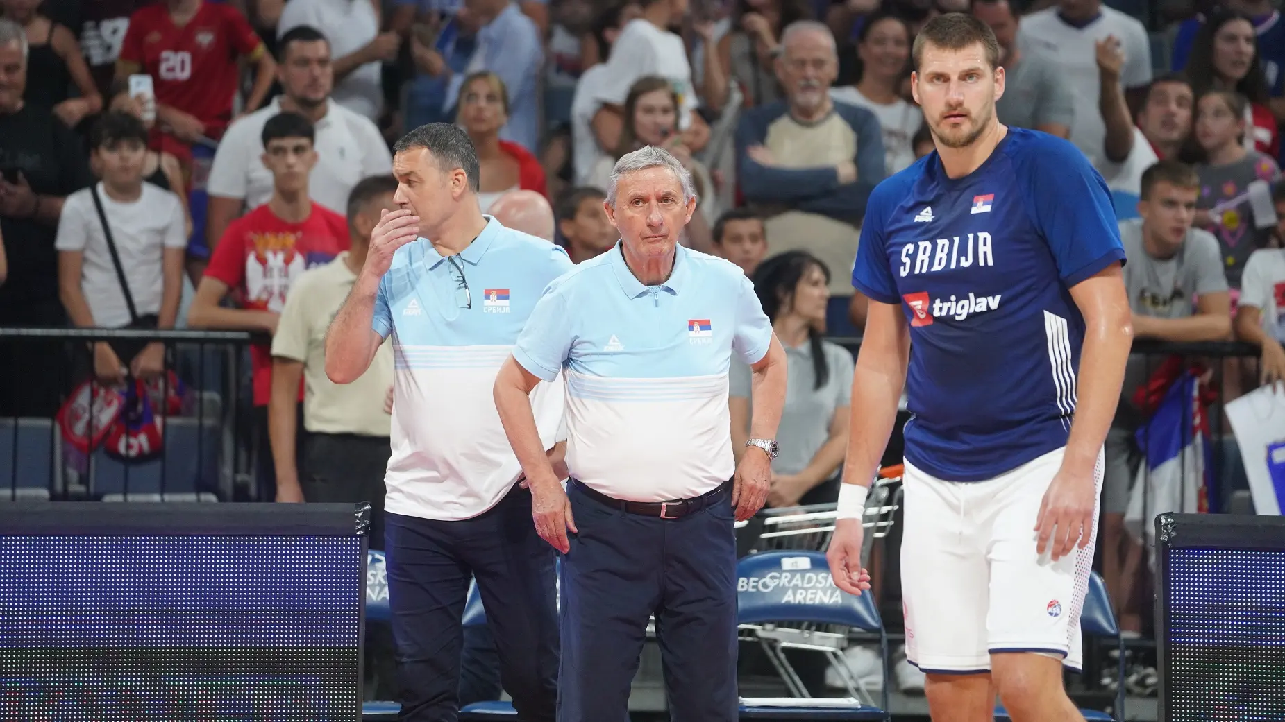 košarkaška reprezentacija srbije, grčke, nikola jokić, svetislav pešić - 22 jul 2024 - TANJUG NEMANJA JOVANOVIĆ (7)-669eb6cf8cb74.webp