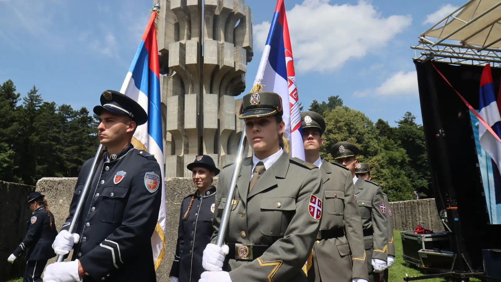 obeležavanje 82 godine Bitke na Kozari, kozara, kadeti vojske srbije, vojska srbije - 7 jul 2024 - Foto Srna Borislav Zdrinja-668aa2e140b8f.webp