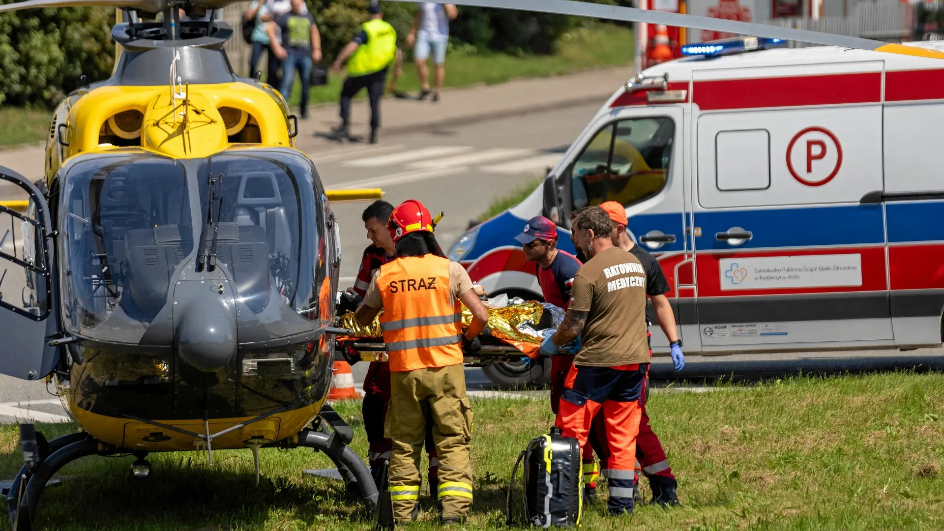 poljska spasilačka služba, poljska hitna pomoć - 13 jul 2024 - foto Reuters-6692898bc8979.webp