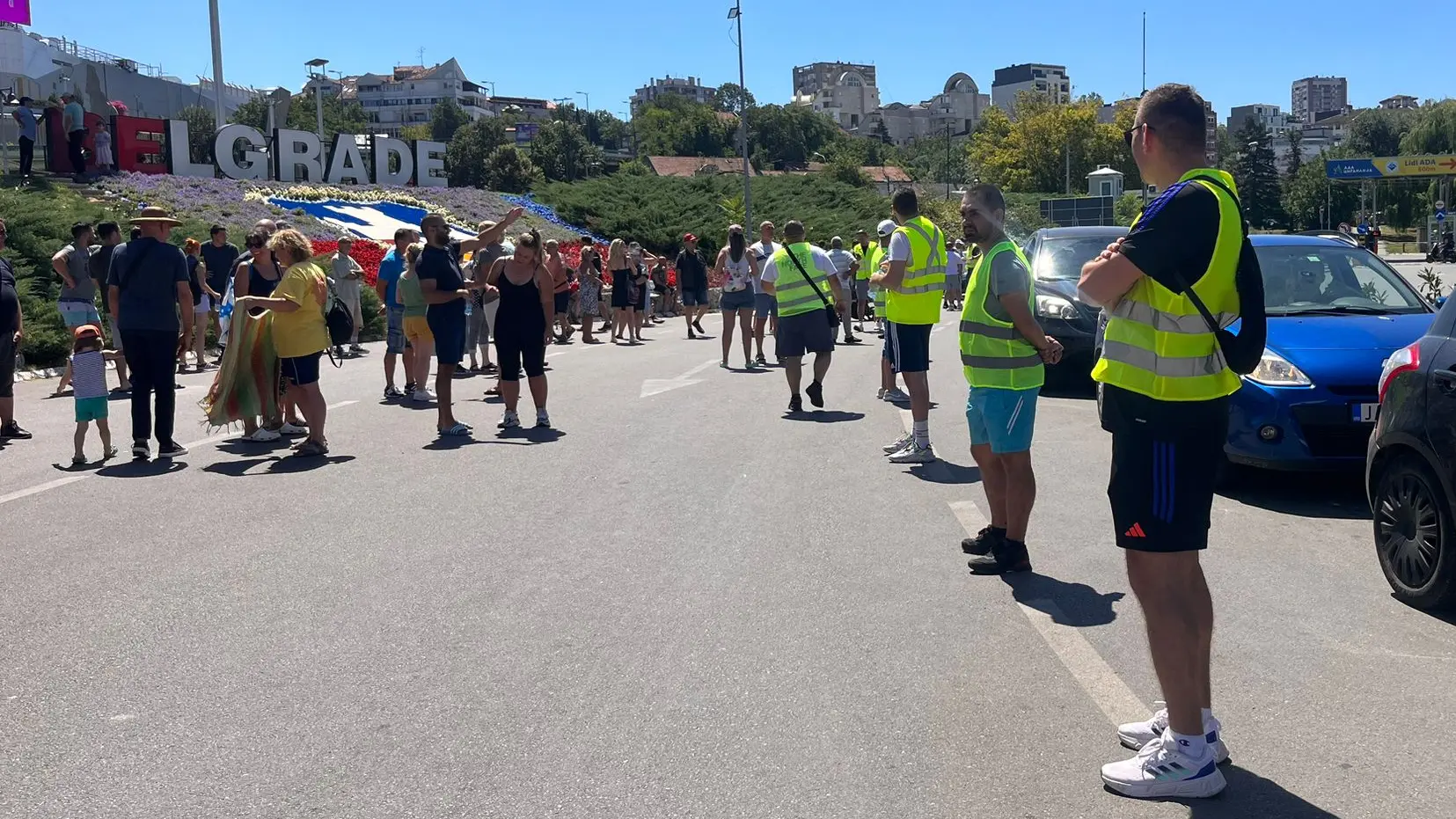 protest stanovnika naselja partizan na adi ciganliji, ada ciganlija - 28 jul 2024 - foto UNA-66a675c6d8a61.webp