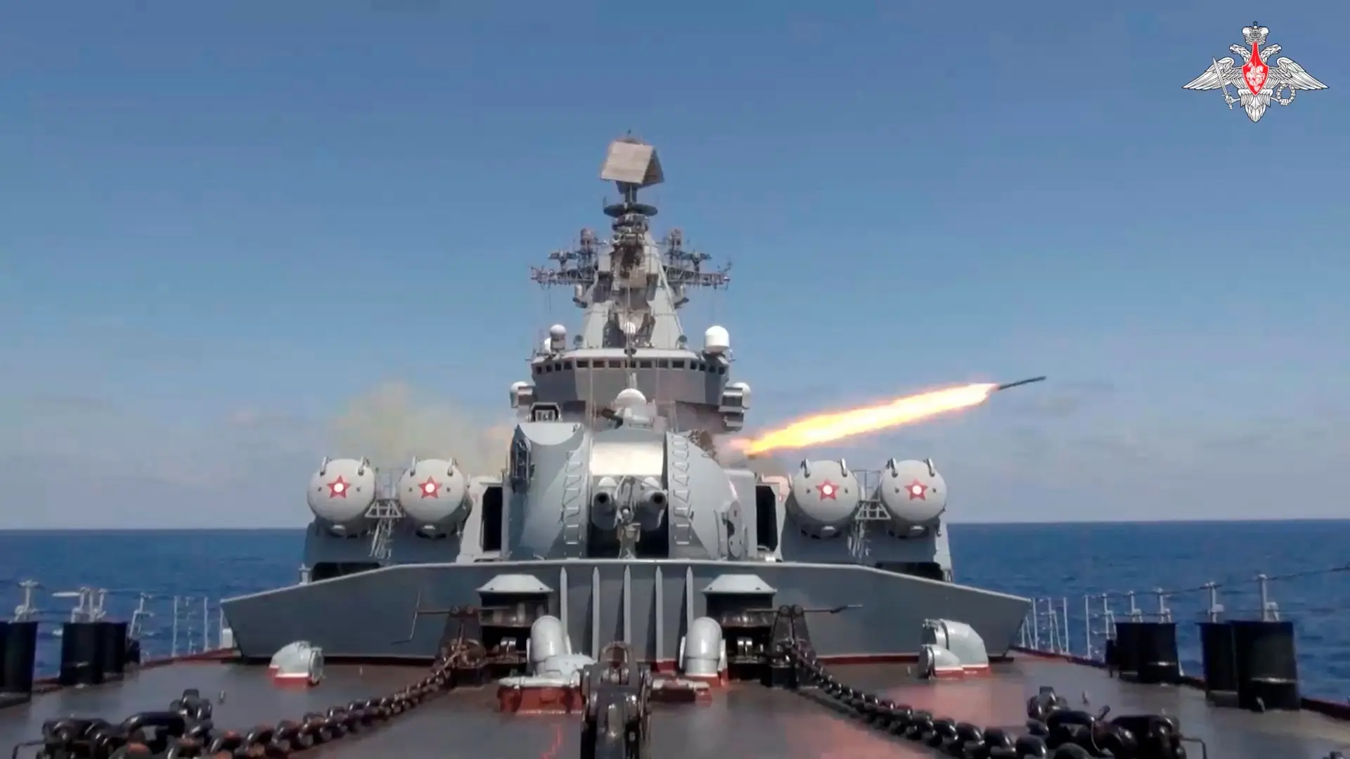 raketna krstarica varjag, ruska mornarica rusije, ruska vojska, ruski ratni brod - 27 jun 2024 - foto Reuters-669613fe19c5f.webp