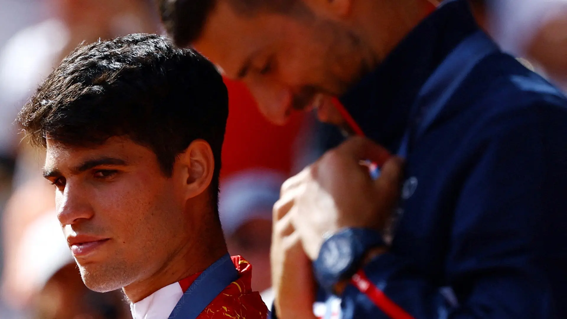 karlos alkaraz, novak đoković, 4 avg 2024 - foto Reuters-66afc975edcc2.webp