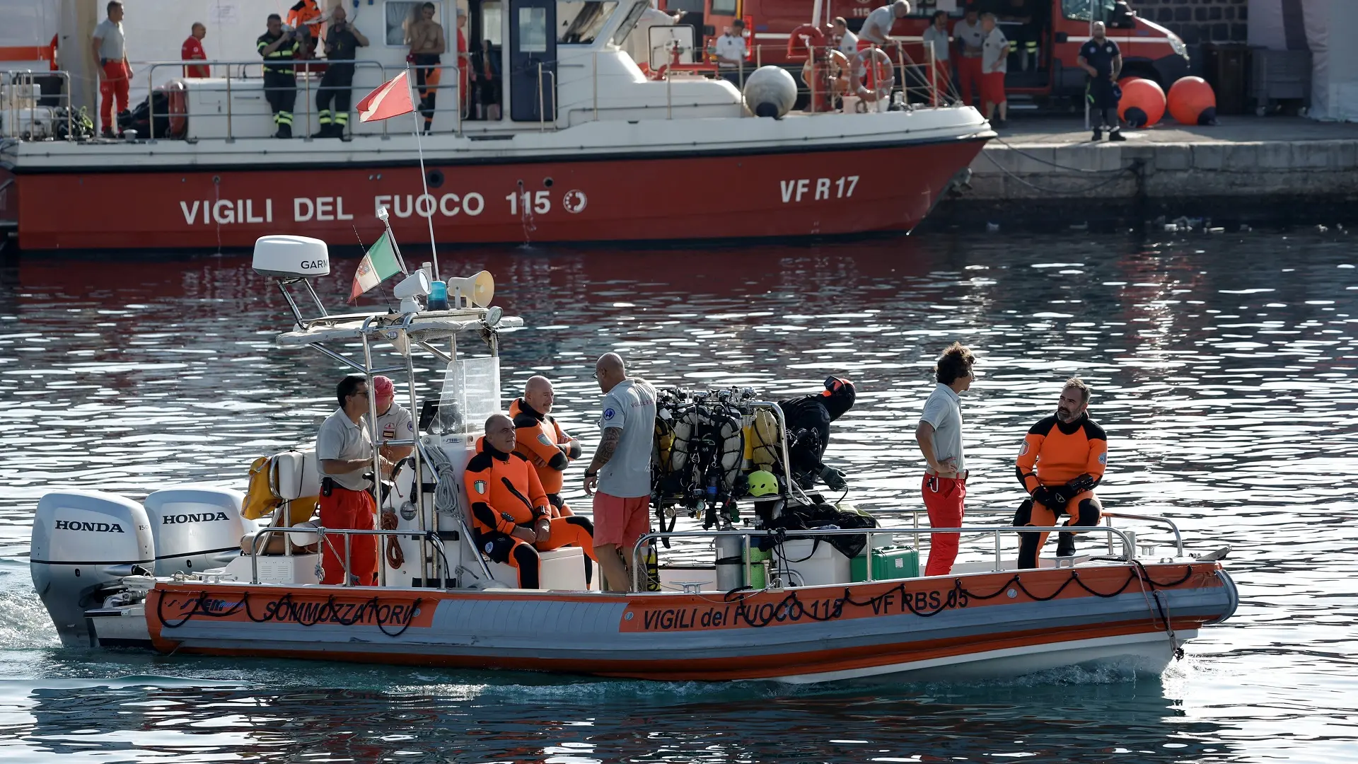 nastavlja se potraga za hanom linč, palermo, italija, potonula jahta, hana linč, 23 avg 2024 - foto Reuters-66c8545c89026.webp