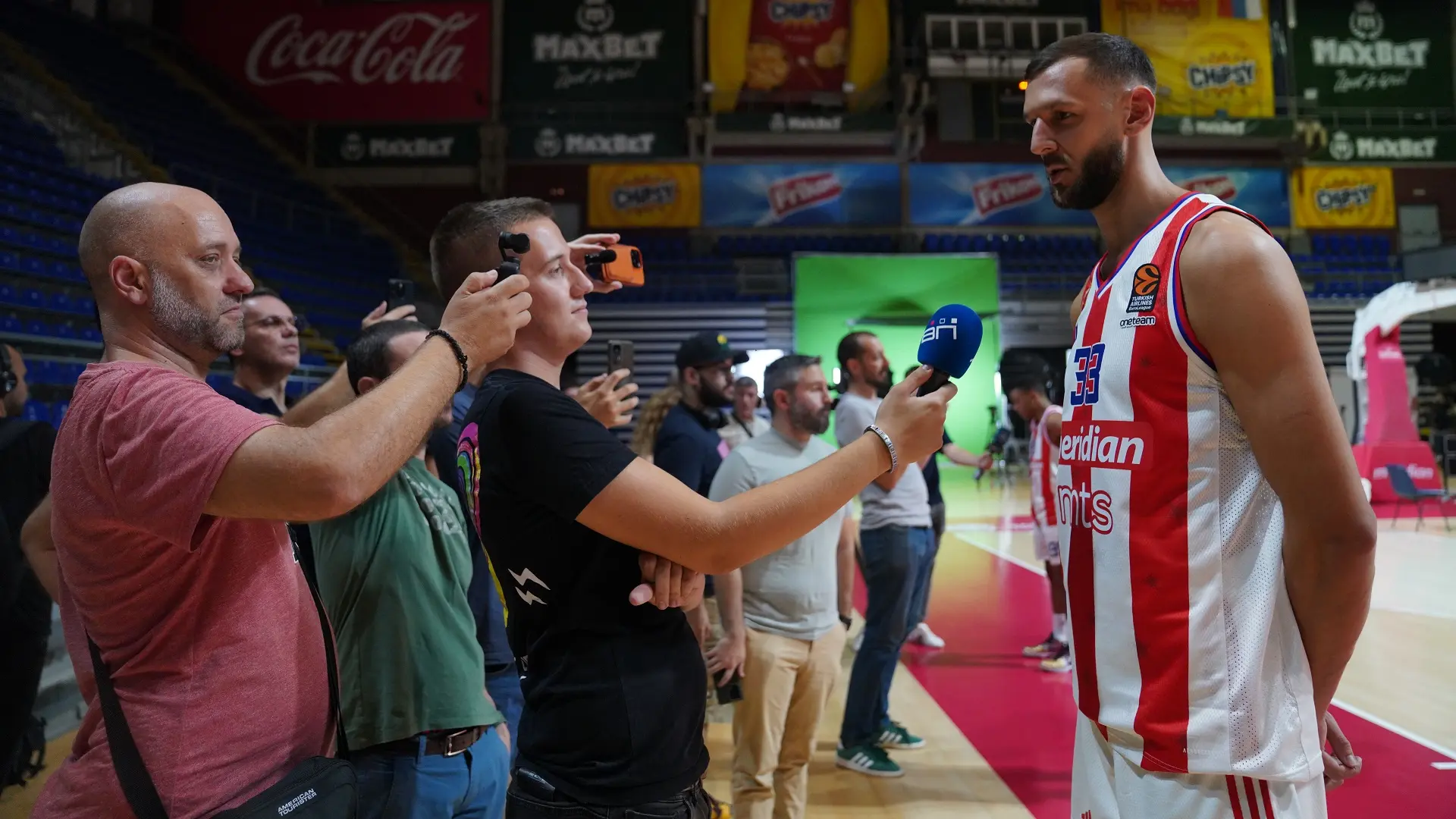 predstavljanje tima kk crvena zvezda za narednu sezonu, 4 sept 2024 - foto TANJUG NEMANJA JOVANOVIĆ-66d8a2329a863.webp