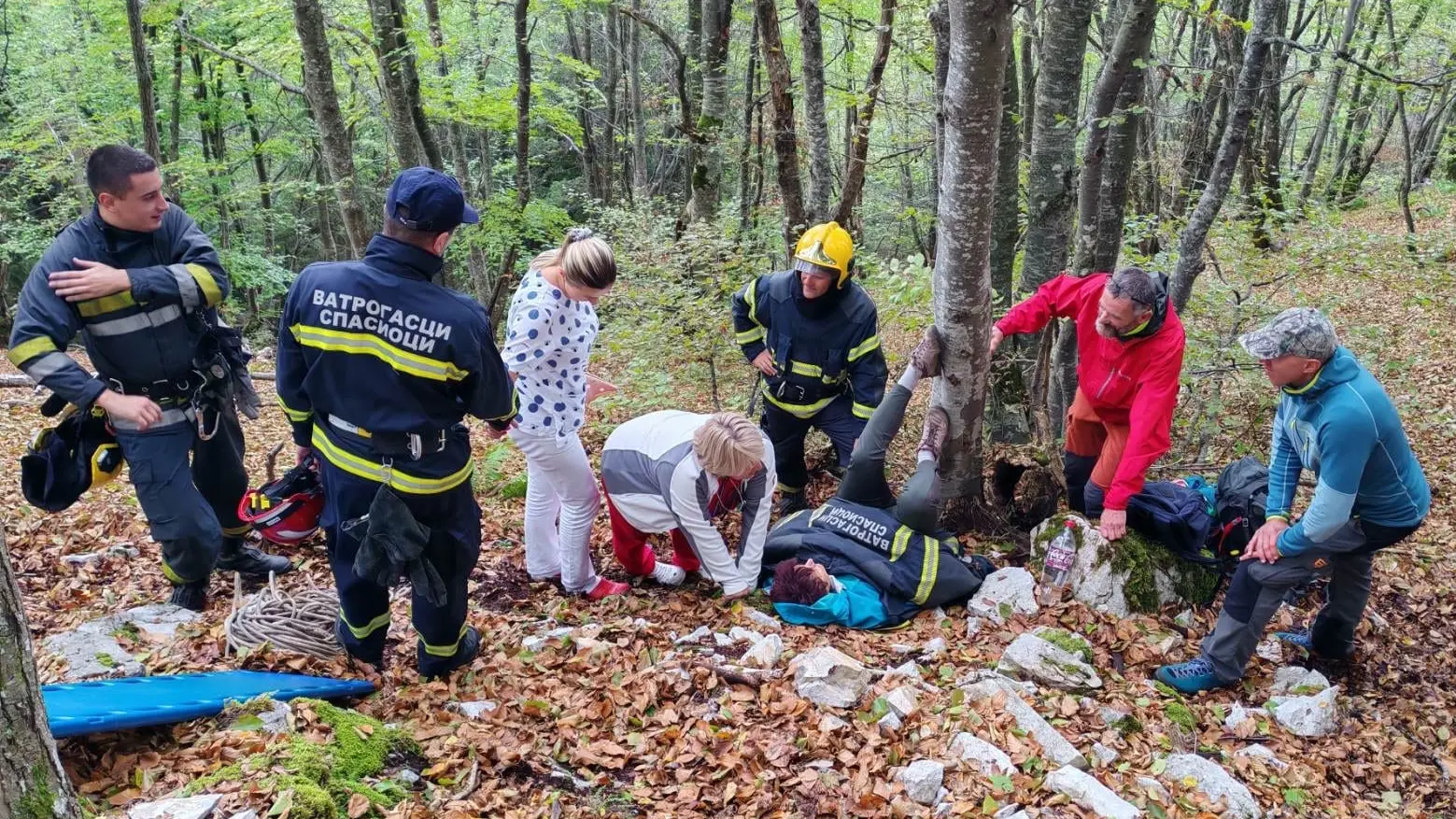 spasavanje mađarskih planinara na planini mučanj kraj ivanjice, 25 sept 2024 - foto TANJUG BRANKO LUKIĆ (4)-66f4312664074.webp