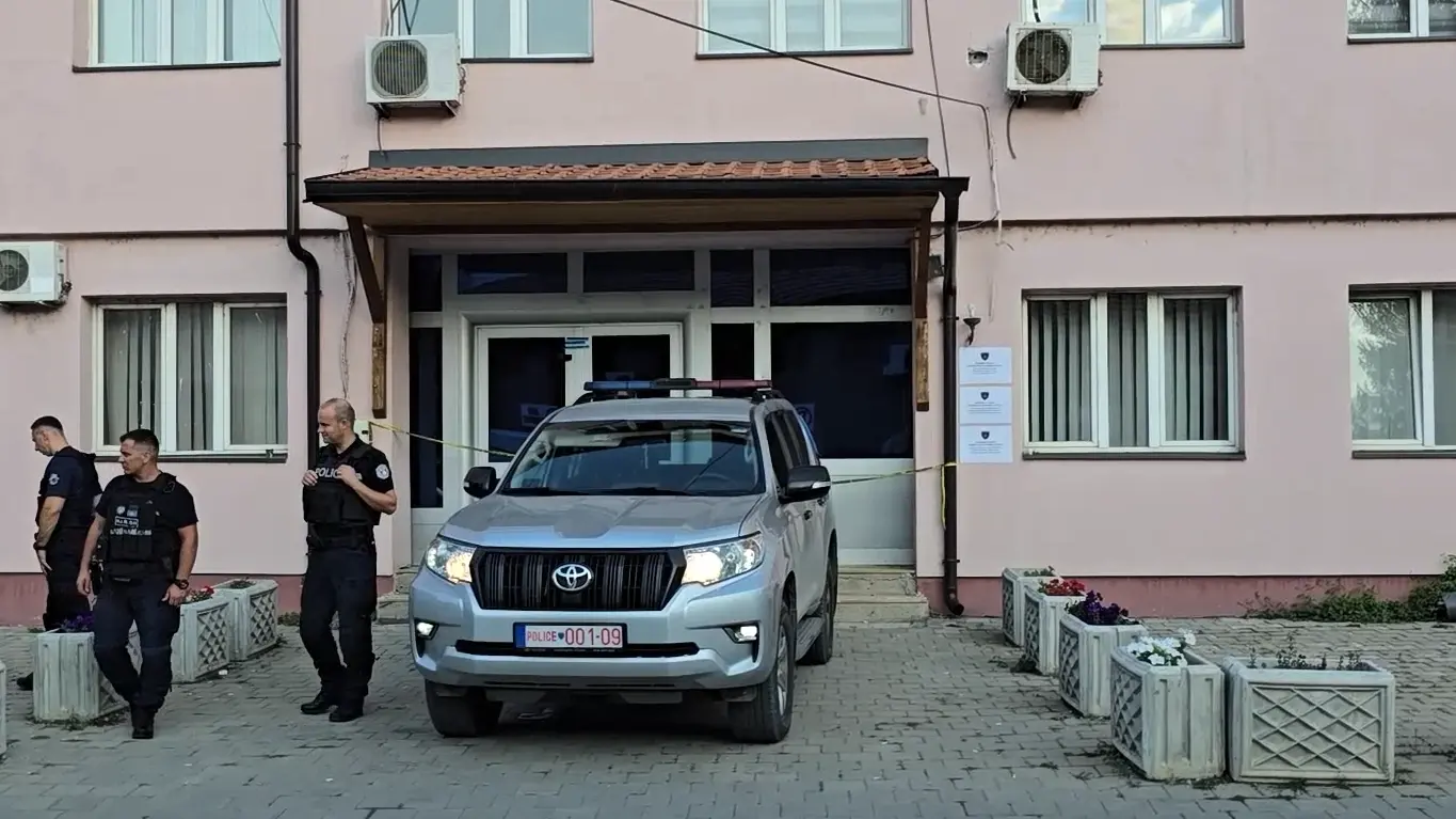 takozvana kosovska policija, kosovska mitrovica - 1 sept 2024 - foto Tanjug Tanjug video-66d557a613dcb.webp