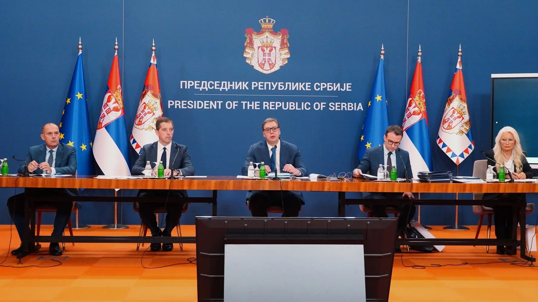 zoran lončar, marko đurić, aleksandar vučić, petar petković - 13 sept 2024 - foto TANJUG VLADIMIR ŠPORČIĆ-66e468dca1724.webp