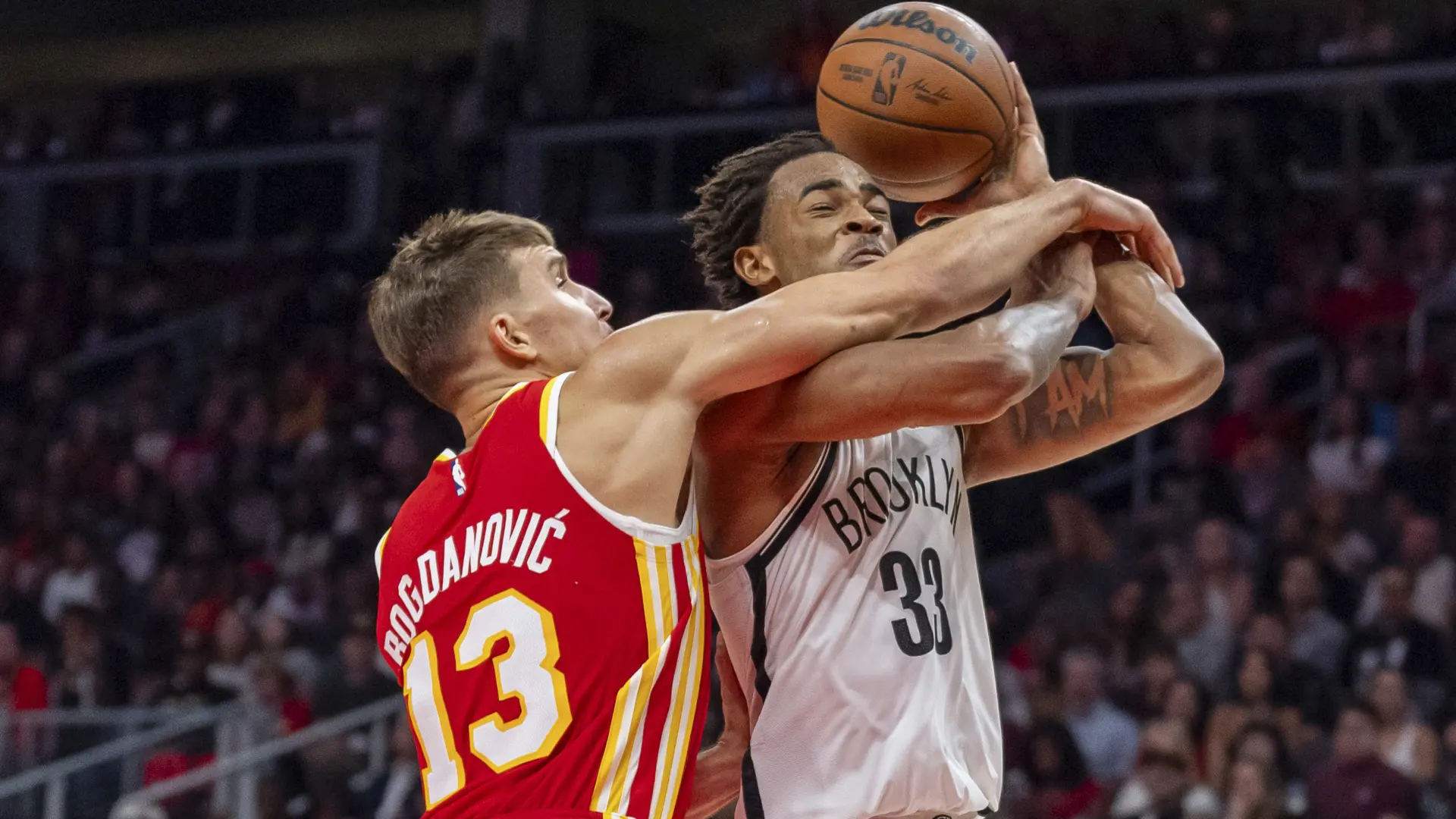 bogdanović bruklin nets atlanta AP PhotoJason Allen tanjug-6719f643617d1.webp