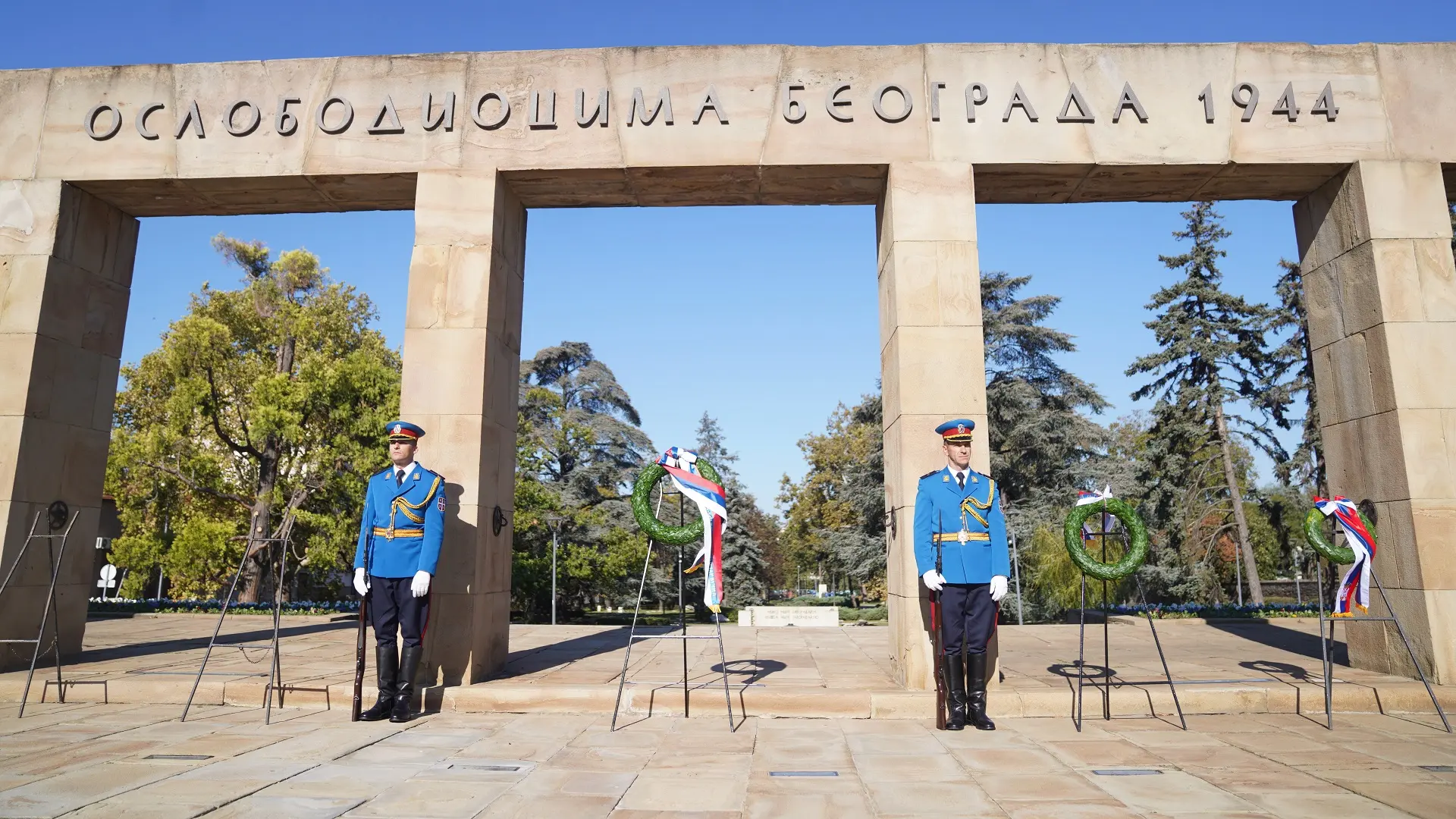 groblje oslobodiocima beograda 1944, oslobodioci beograda, obeležavanje 80 godina oslobođenja oslobođenje beograda - 20 okt 2024 - TANJUG NEMANJA JOVANOVIĆ-6714ca559a33f.webp