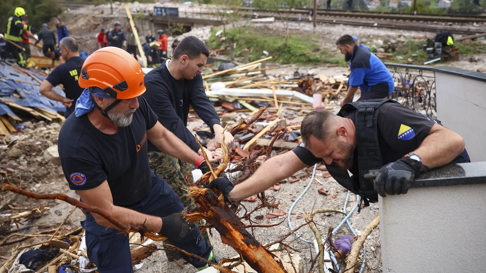 poplava, poplave, donja jablanica, bih - 5 okt 2024 - AP Photo Armin Durgut Tanjug-6701260997a92.webp