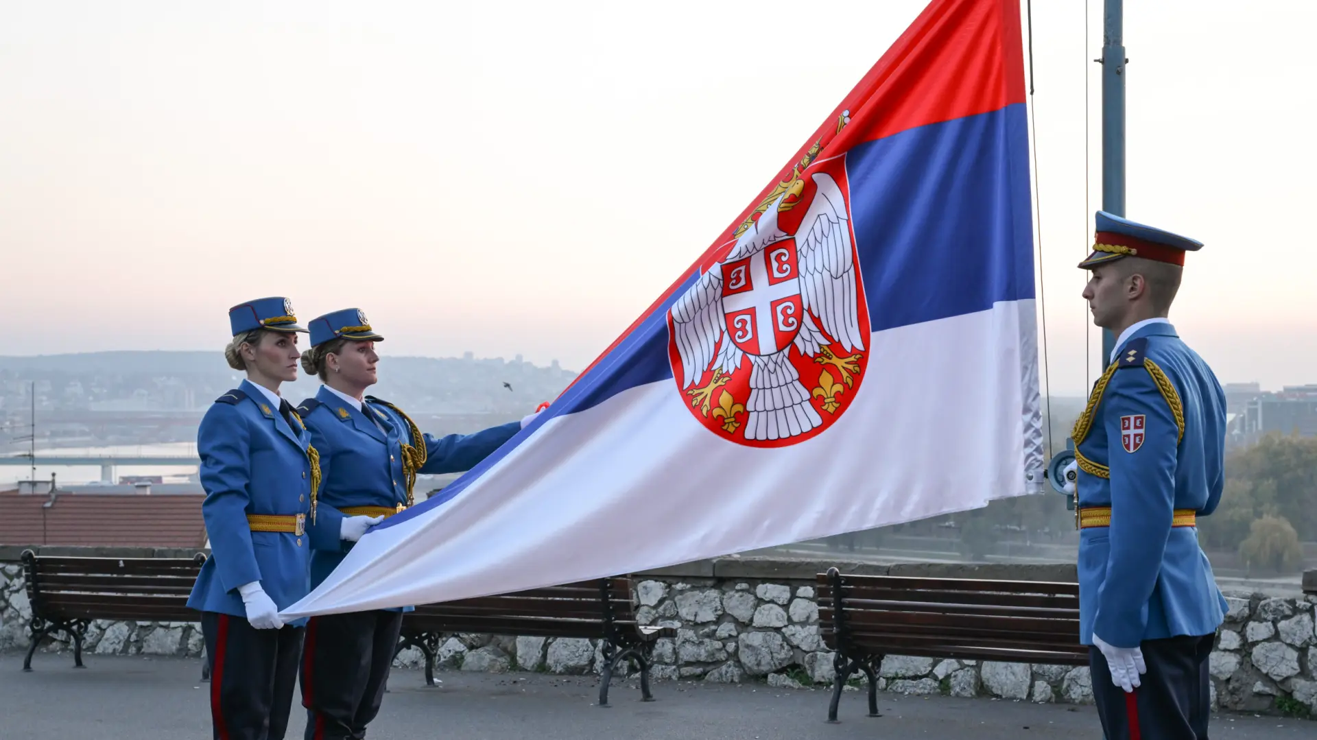 počasna paljba na kalemegdanu povodom dana primirja, kalemegdan, dan primirja u prvom svetskom ratu - 10 nov 2024 - TANJUG MINISTARSTVO ODBRANE I VOJSKA SRBIJE (3)-6730f74116e46.webp