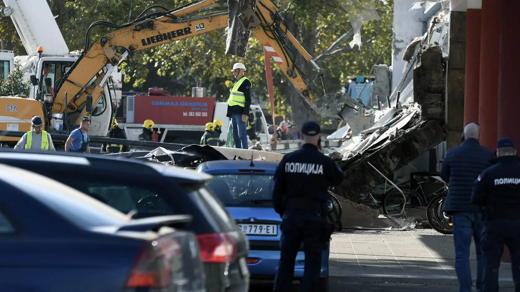 urušila se nadstrešnica železničke stanice u novom sadu, železnička stanica novi sad - 1 nov 2024 - profimedia-0929085491-6724ee9d40c2c.webp