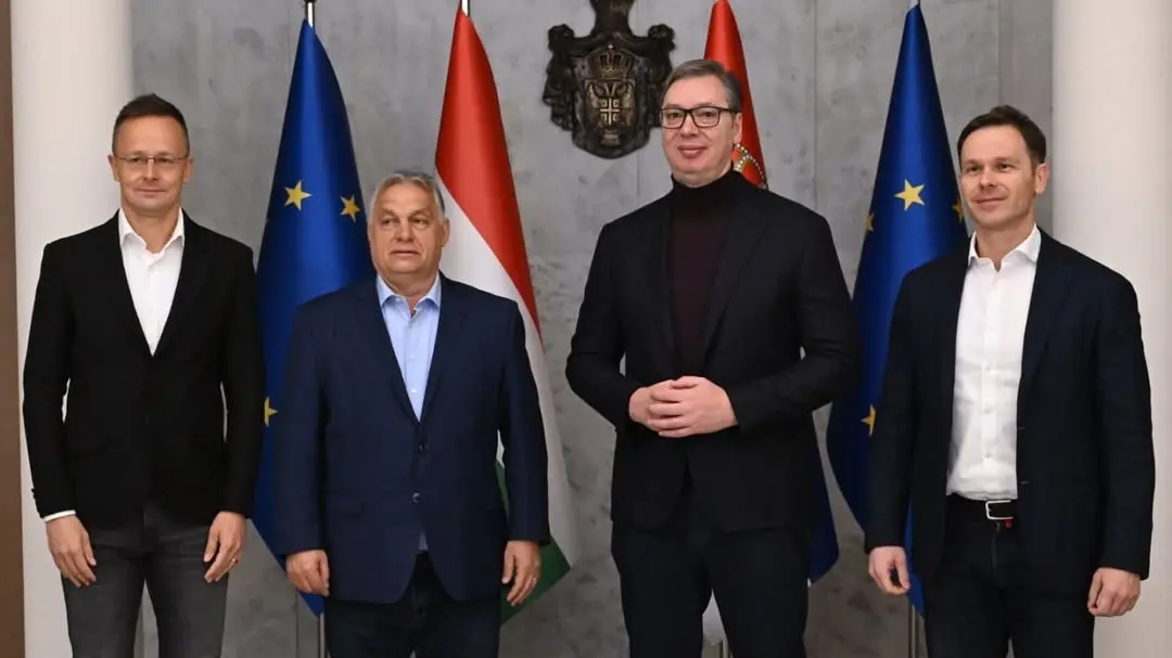 Vučić, Siniša Mali, Viktor Orban, Peter Sijarto-Instagram-buducnostsrbijeav-678b6fe52c3fe.webp