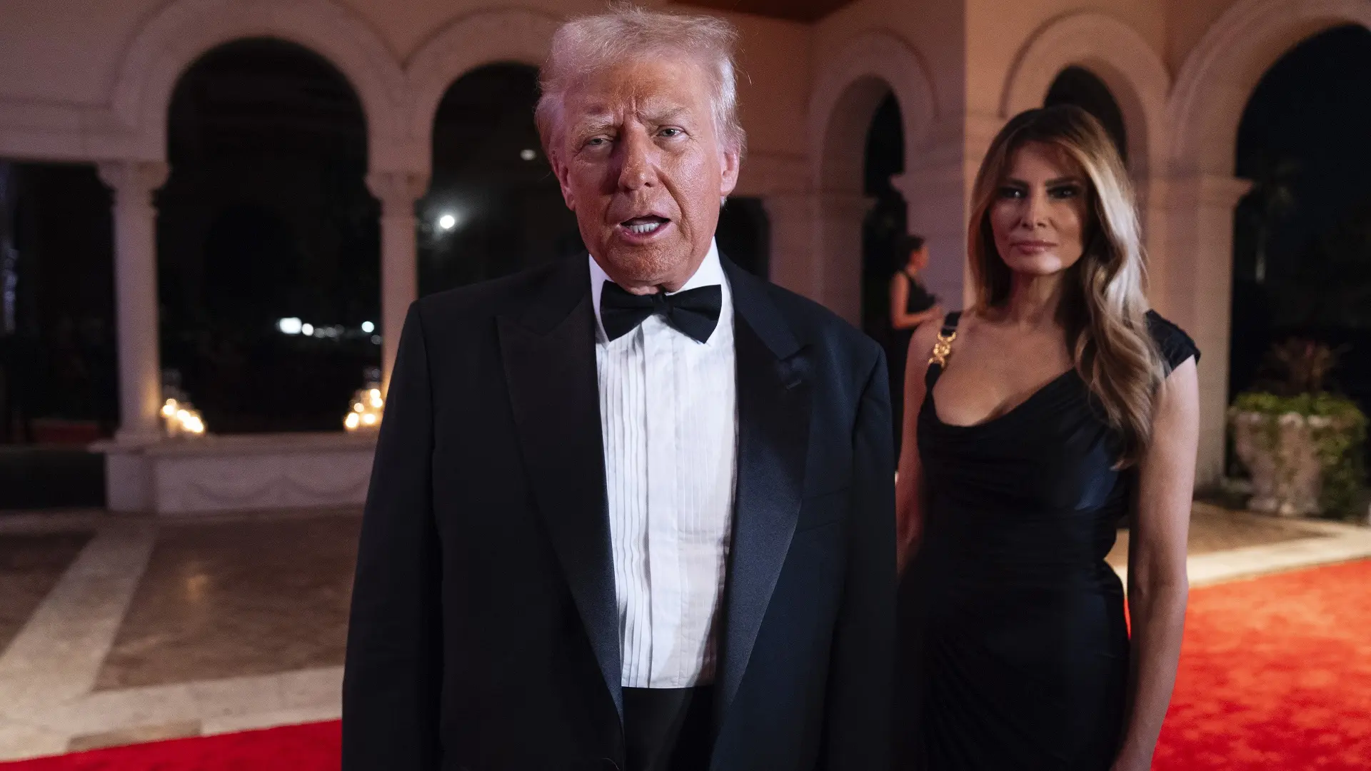 donald tramp, melanija tramp, 31 dec 2024 - Tanjug AP Photo Evan Vucci-6774fbdfb88ba.webp