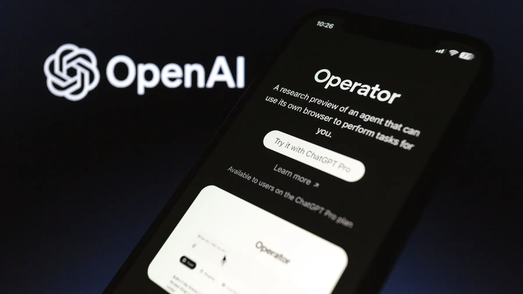 open ai operator, veštačka inteligencija - 24 jan 2025 - profimedia-0957262139-6793b36be1600.webp