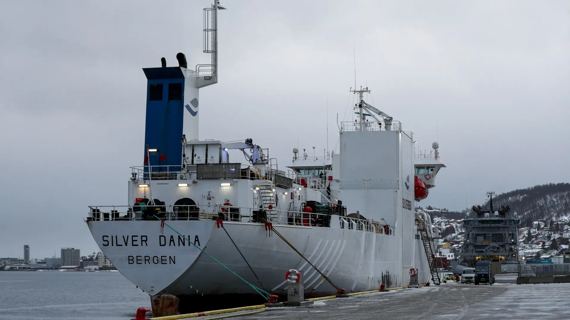 tromse, norveški brod sa ruskom posadom, silver danija dania, sabotaža podvodnih kablova, podvodni kablovi, norveška - 31 jan 2025 - Tanjug Rune Stoltz Bertinussen NTB Scanpix via AP (2)-679d293d753f3.webp