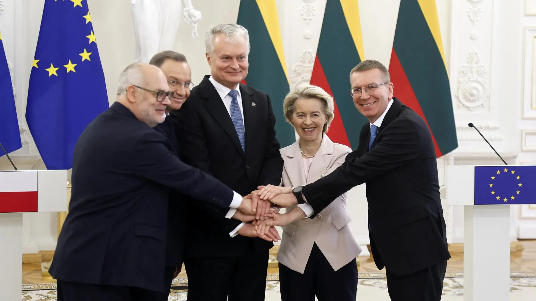 Estonija, Letonija i Litvanija prešle na evropsku električnu mrežu, ursula fon der lajen, 9 feb 2025 - profimedia-0961559749-67a8b9fb2a08d.webp