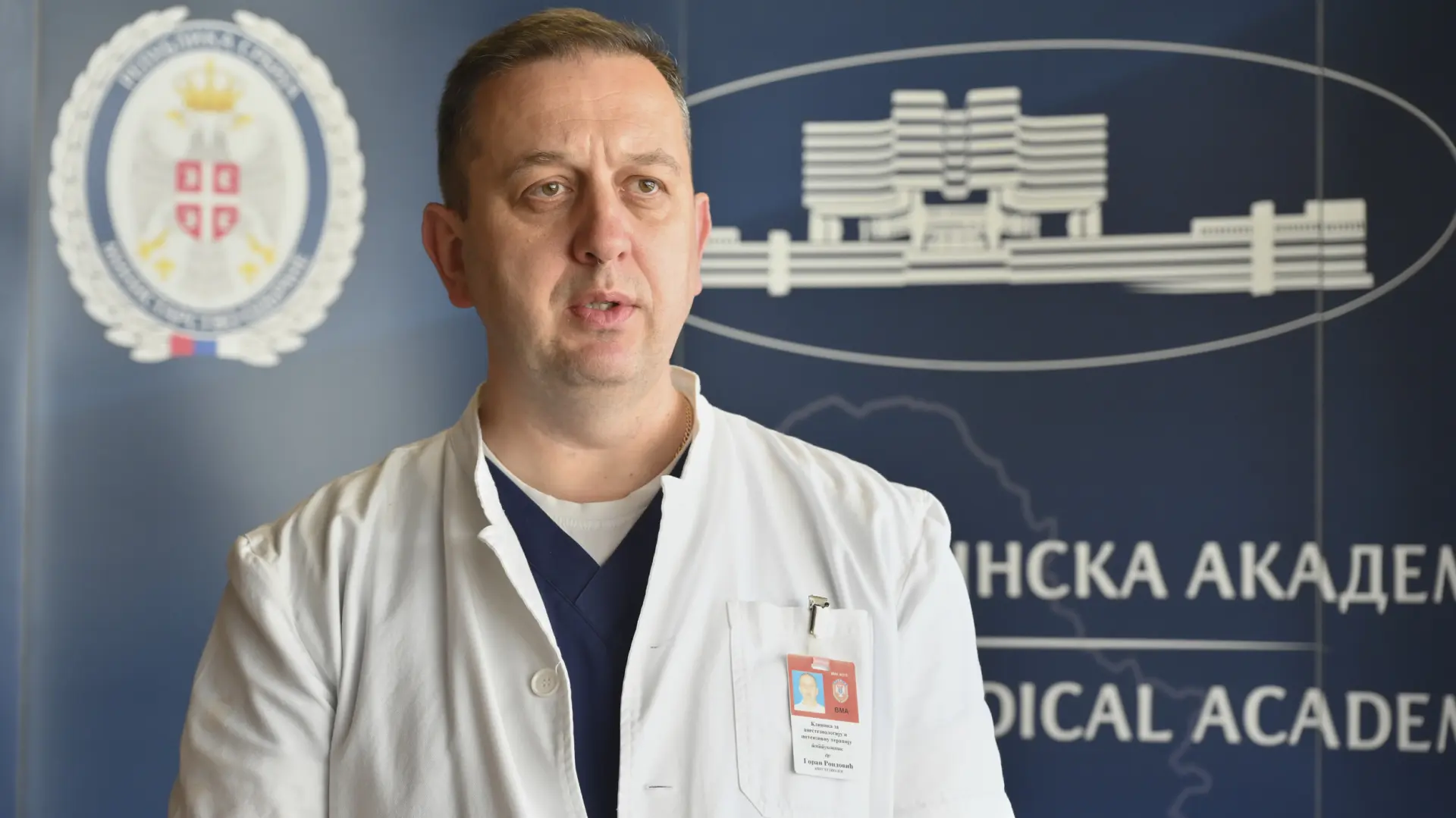 Anesteziolog sa VMA potpukovnik docent doktor dr Goran Rondović - 19 mart 2025 - TANJUG MINISTARSTVO ODBRANE I VOJSKA SRBIJE-67dace40de1b1.webp