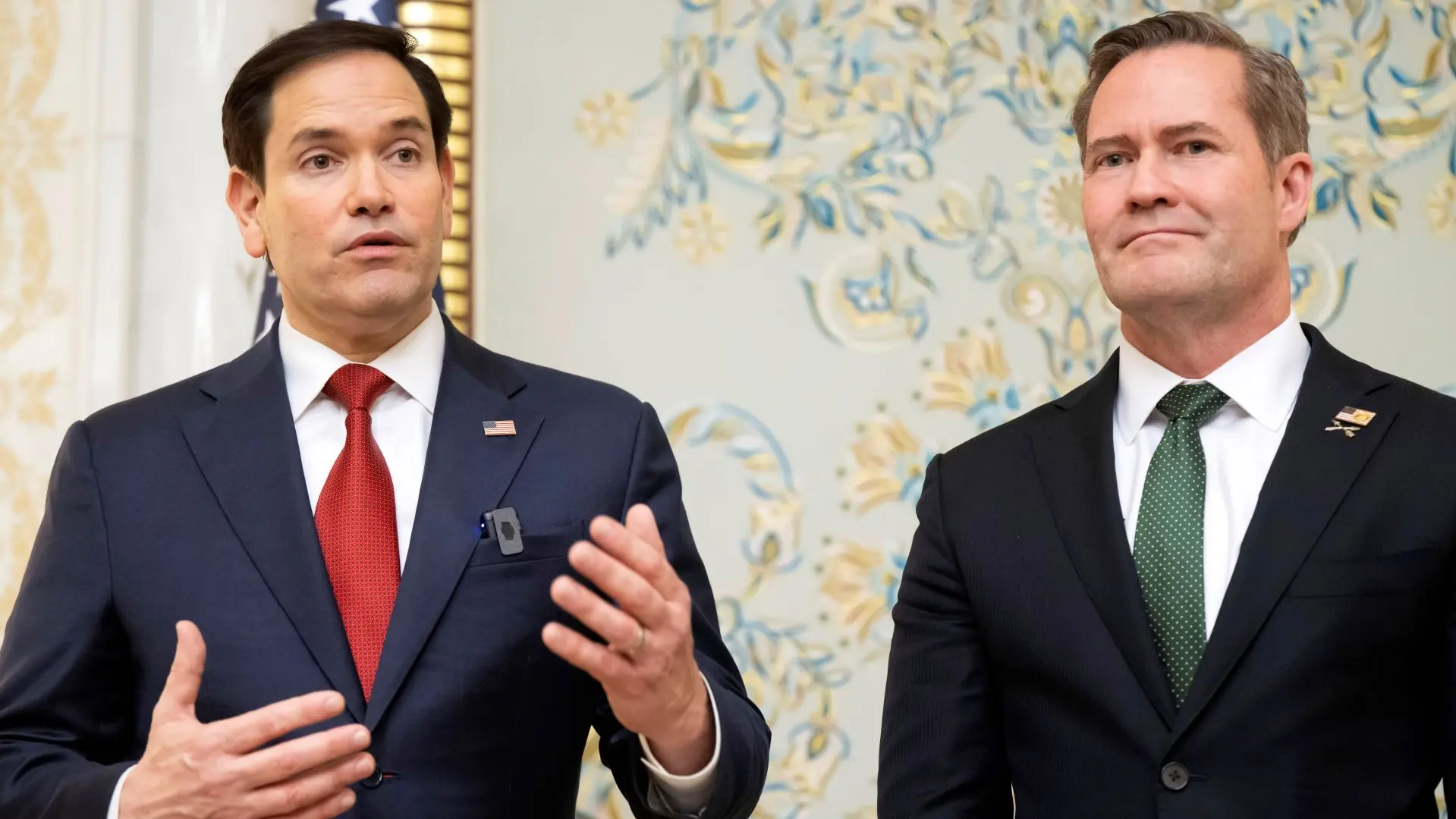 Marko Rubio, Majk Volc - Tanjug - Saul LoebPool Photo via AP-67da7330a0f30.webp