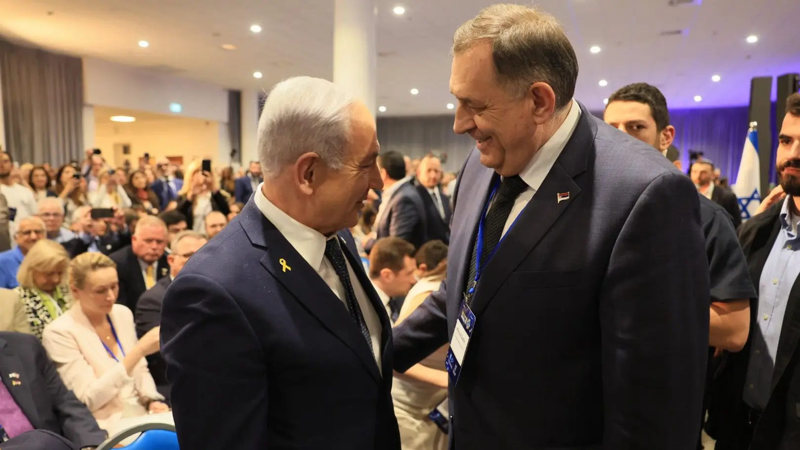 benjamin netanijahu, milorad dodik - 27 mart 2025 - foto X Милорад Додик-67e59391ccc7b.webp