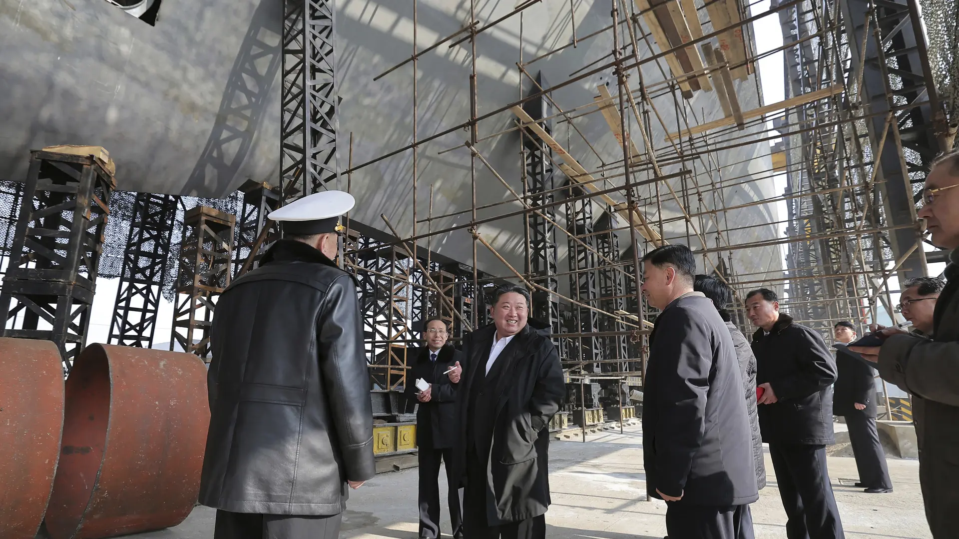 severna koreja kim džong un nuklearna podmornica Korean Central News AgencyKorea News Service via AP-67cc037677bcb.webp