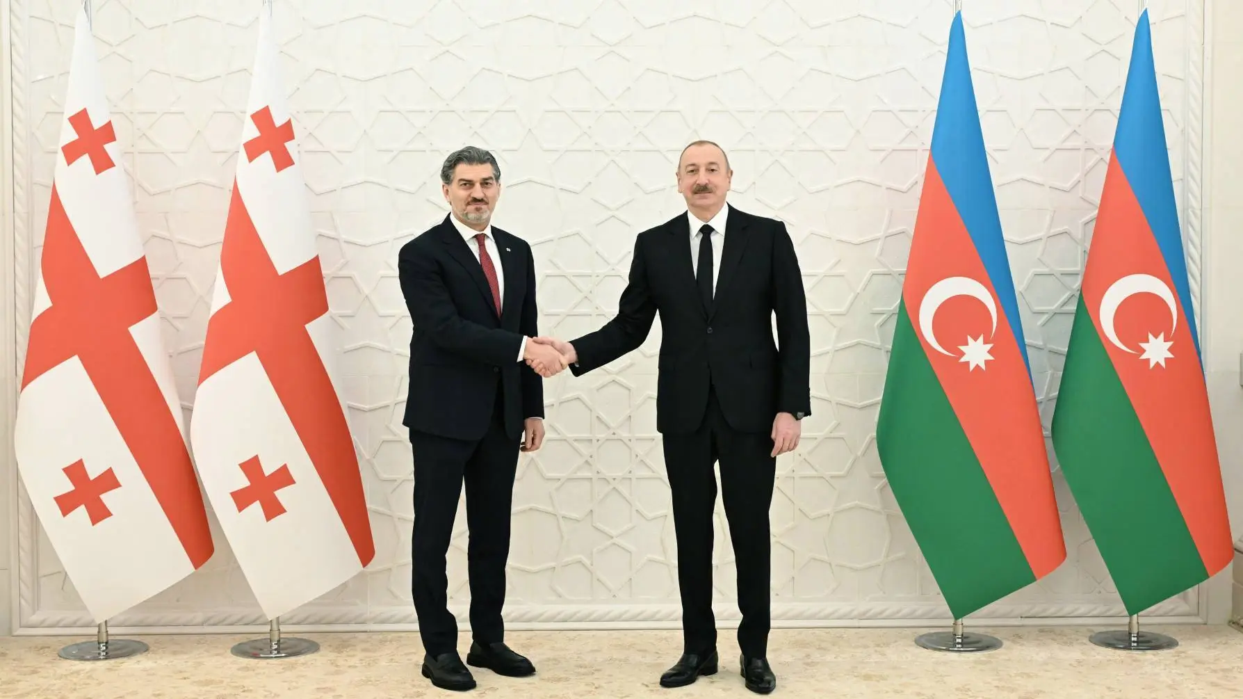 Mihail Kavelašvili, Ilham Alijev - AAABACA  Abaca Press  Profimedia-67ffbbb034da7.webp