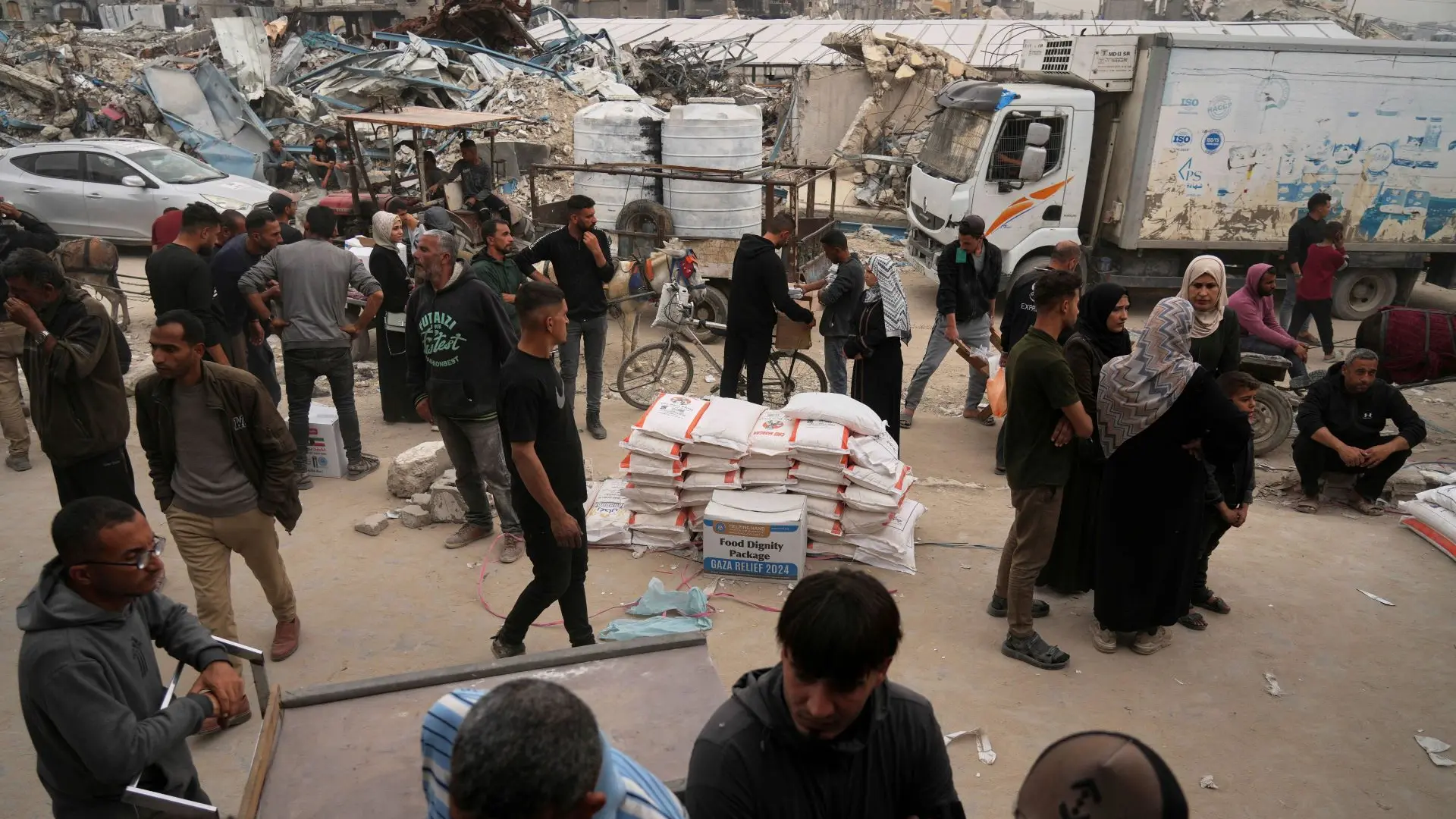 Palestinci, humanitarna pomoć - tanjug - AP PhotoJehad Alshrafi-67ff8e277a4d6.webp