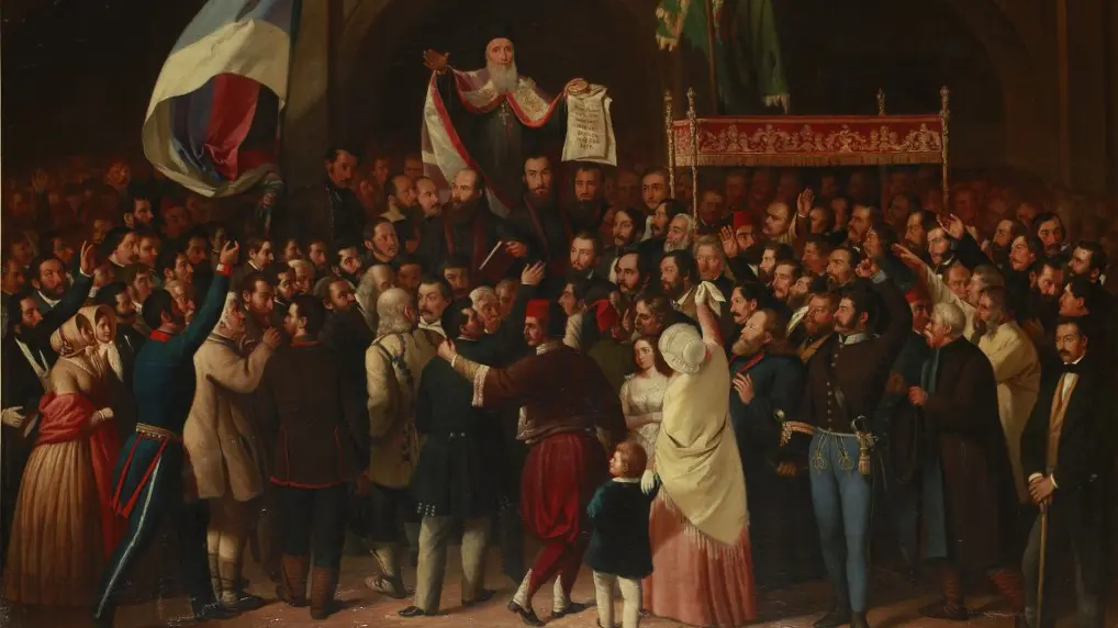 Majska skupština u Sremskim Karlovcima (1848) - wikimedia org Pavle Simić-6825ded2eea99.webp