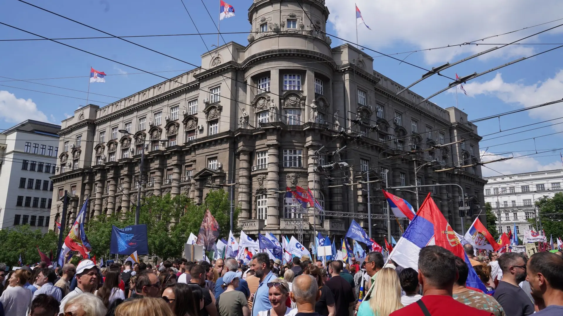 protest radnika, radnici, prvi maj - Tanjug - Miloš Milivojević-68139478e02c8.webp