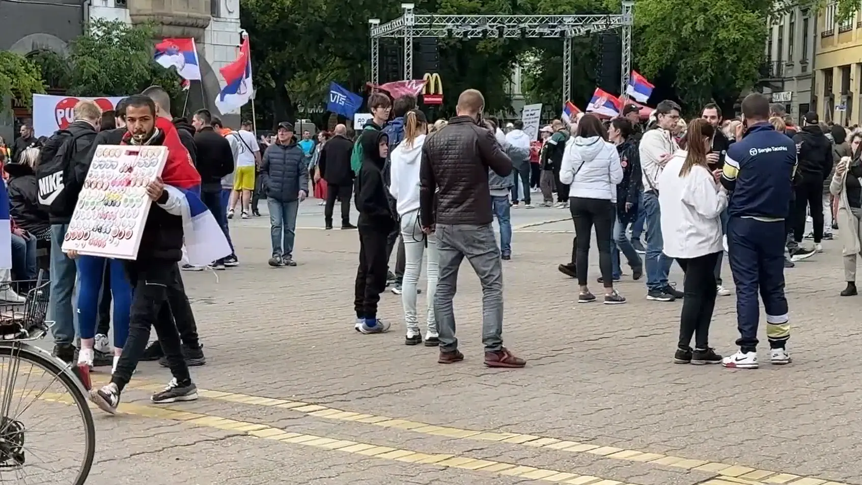 protest studenata u blokadi u subotici, studenti, subotica - 17 maj 2025 - Tanjug Tanjug video-682897ac766e2.webp