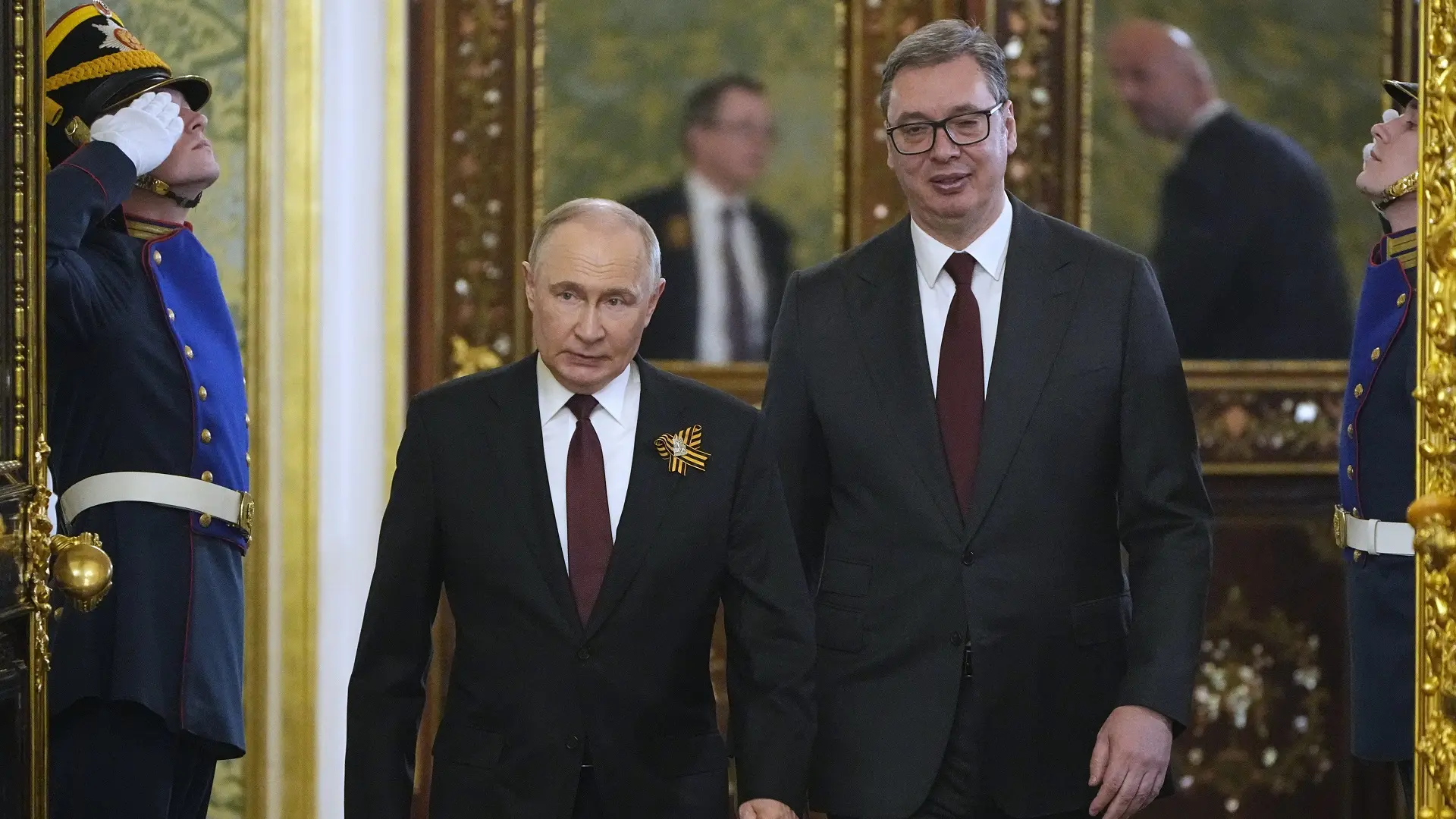 vladimir putin, aleksandar vučić, 9 maj 2025 - AP Photo Alexander Zemlianichenko, Pool-68202ead8f923.webp